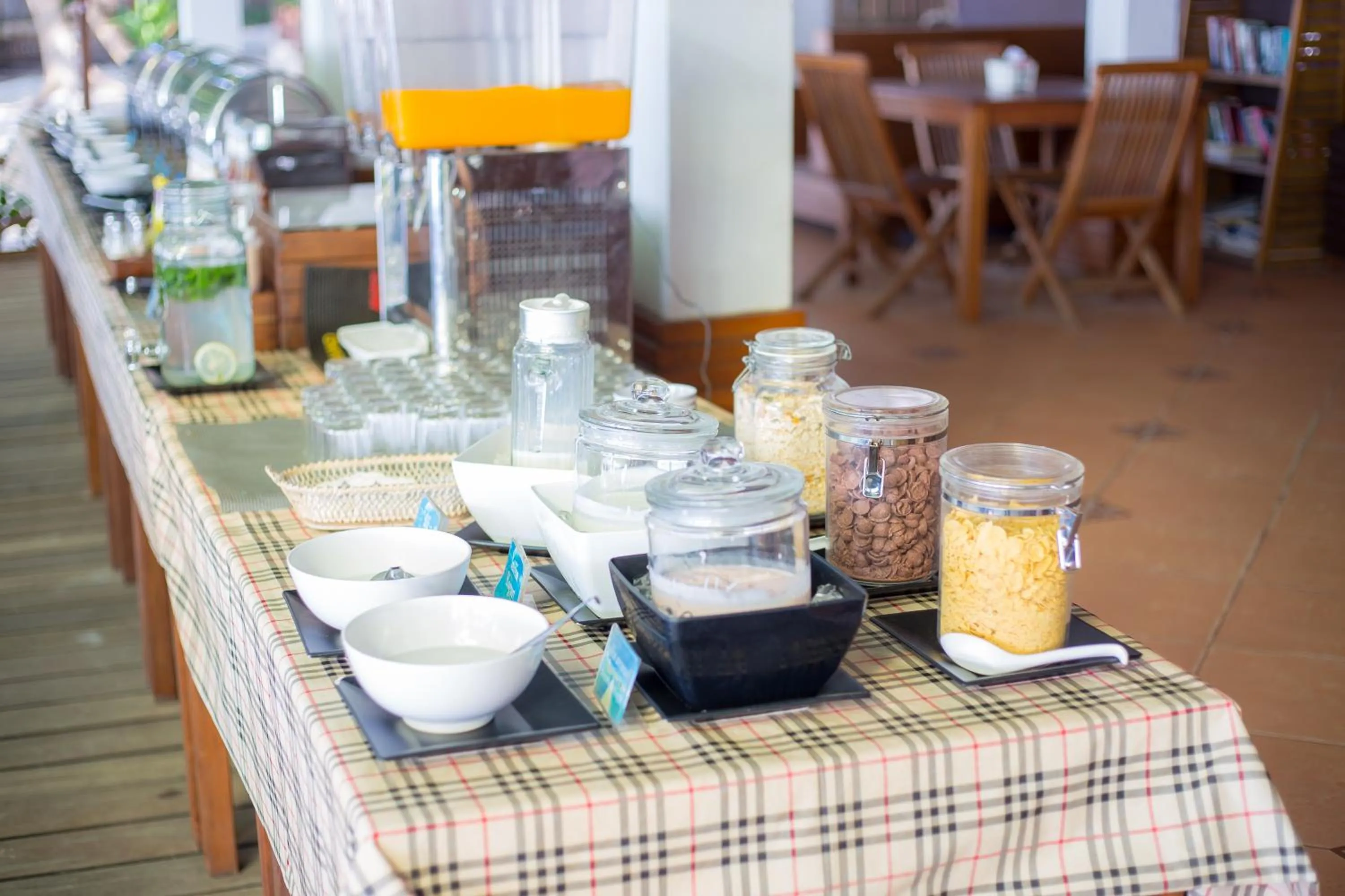 Breakfast in Samed Cabana Resort