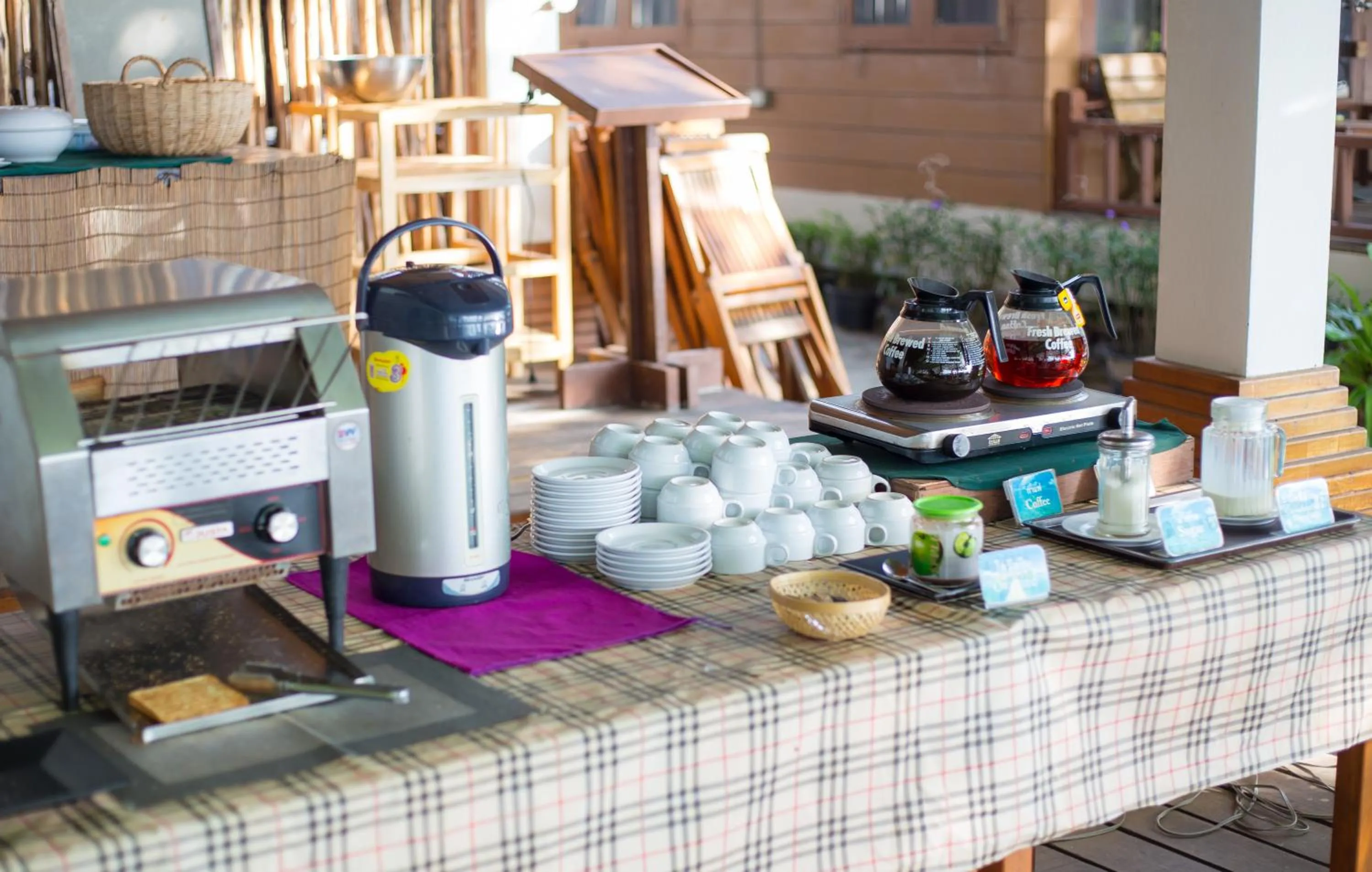 Breakfast in Samed Cabana Resort
