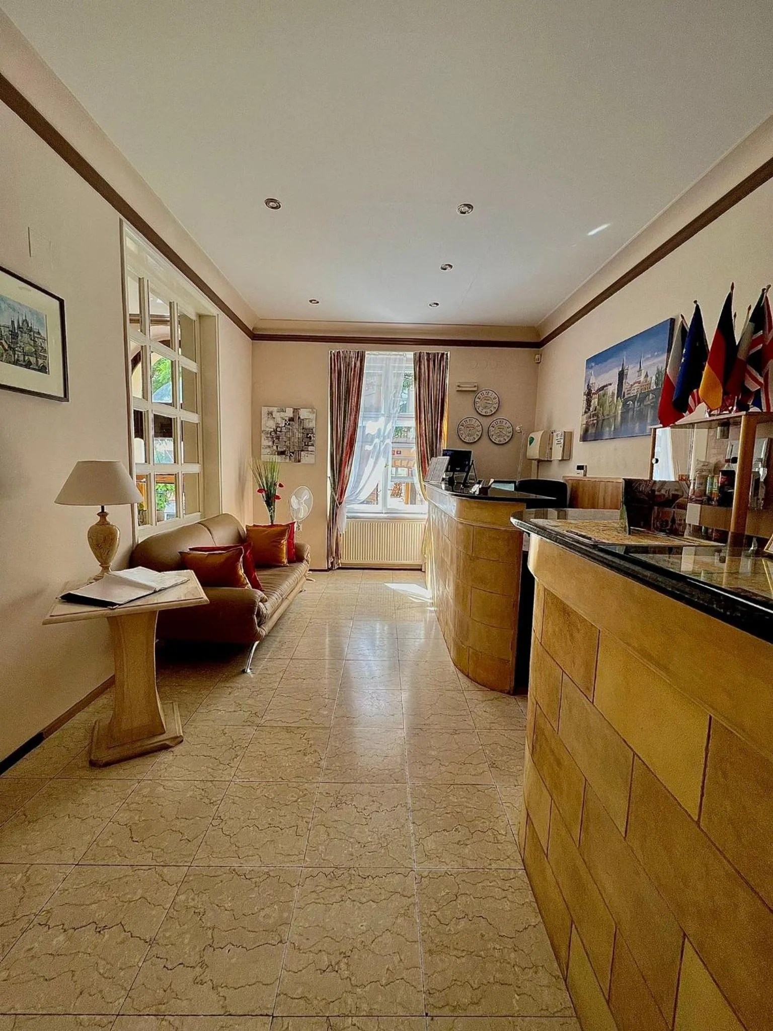 Seating area in Hotel GEO