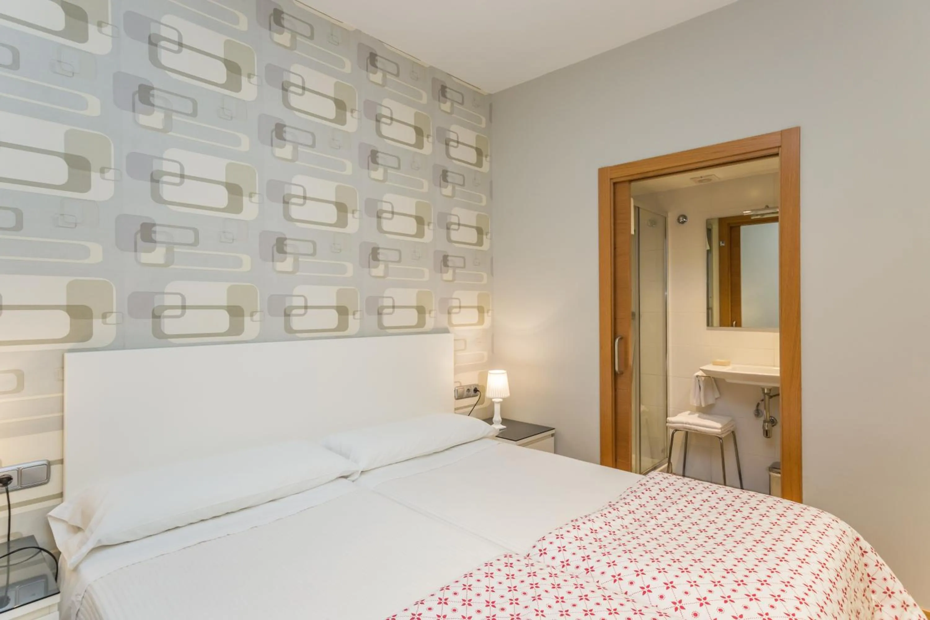 Bed in Pensión Altair