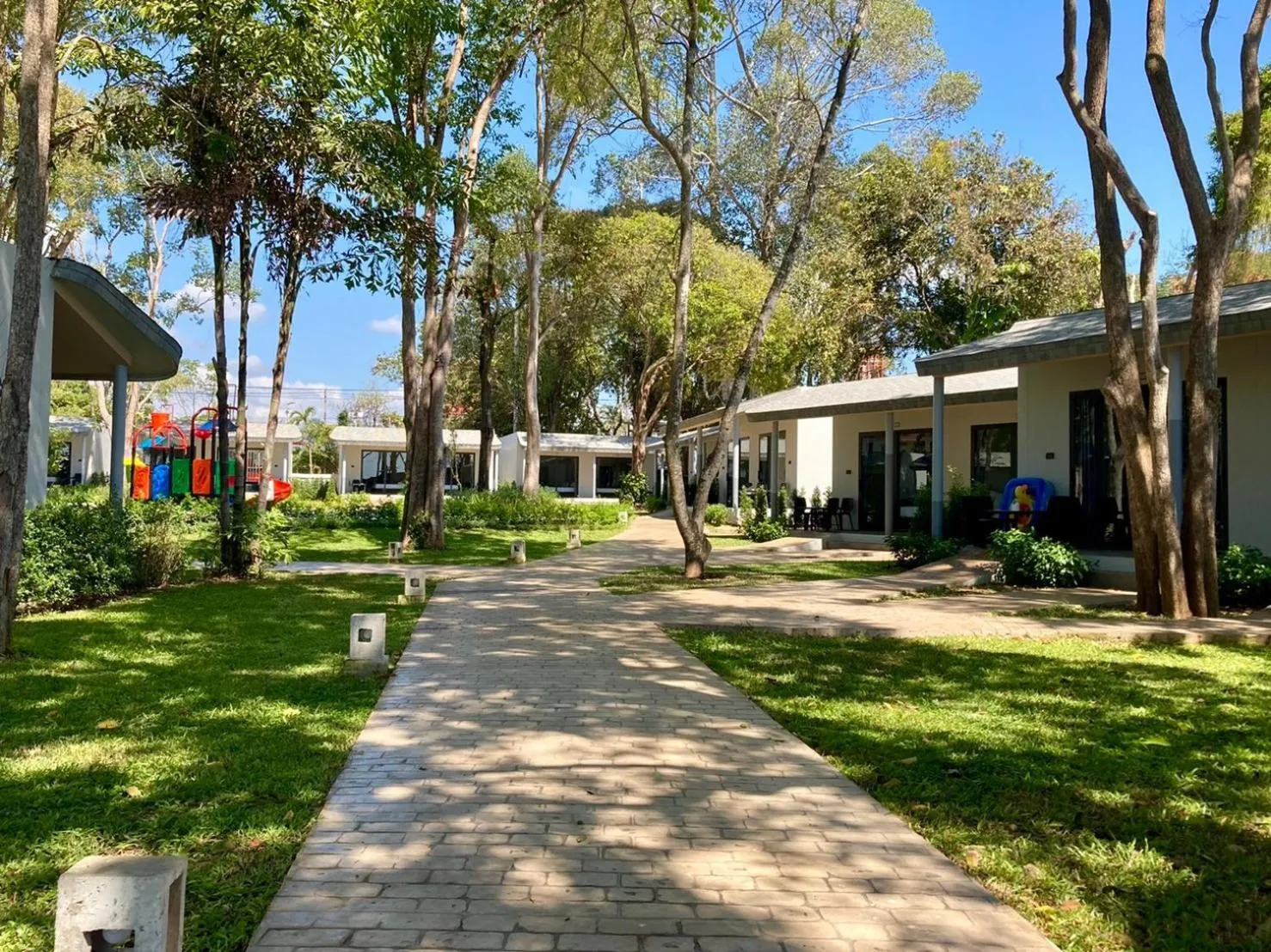 Street view in Rayong Chalet Resort