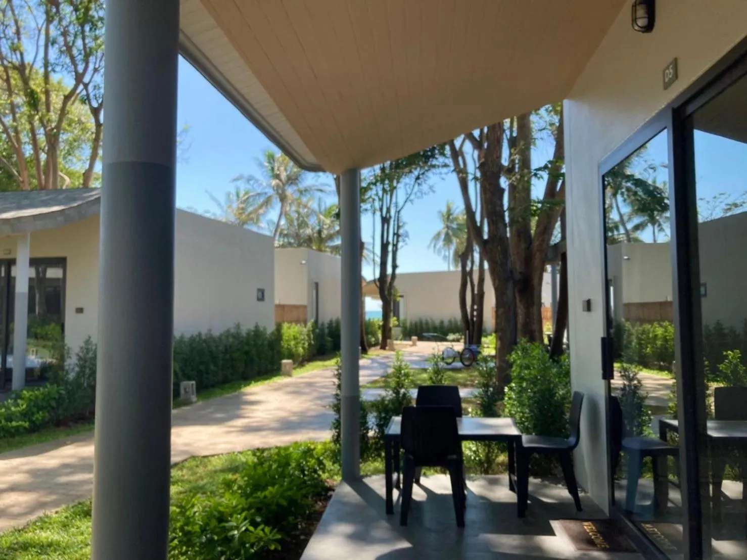 Patio in Rayong Chalet Resort