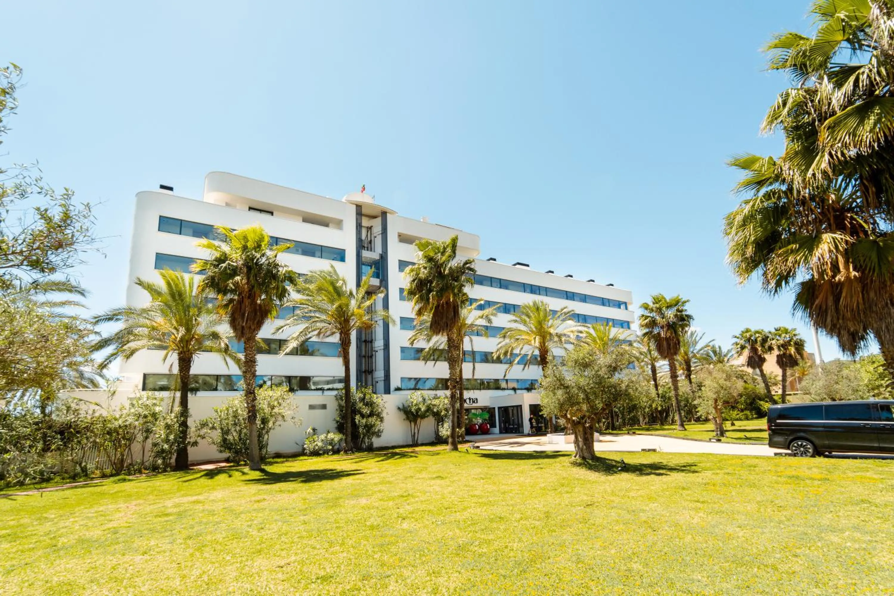 Property building in Pacha Hotel