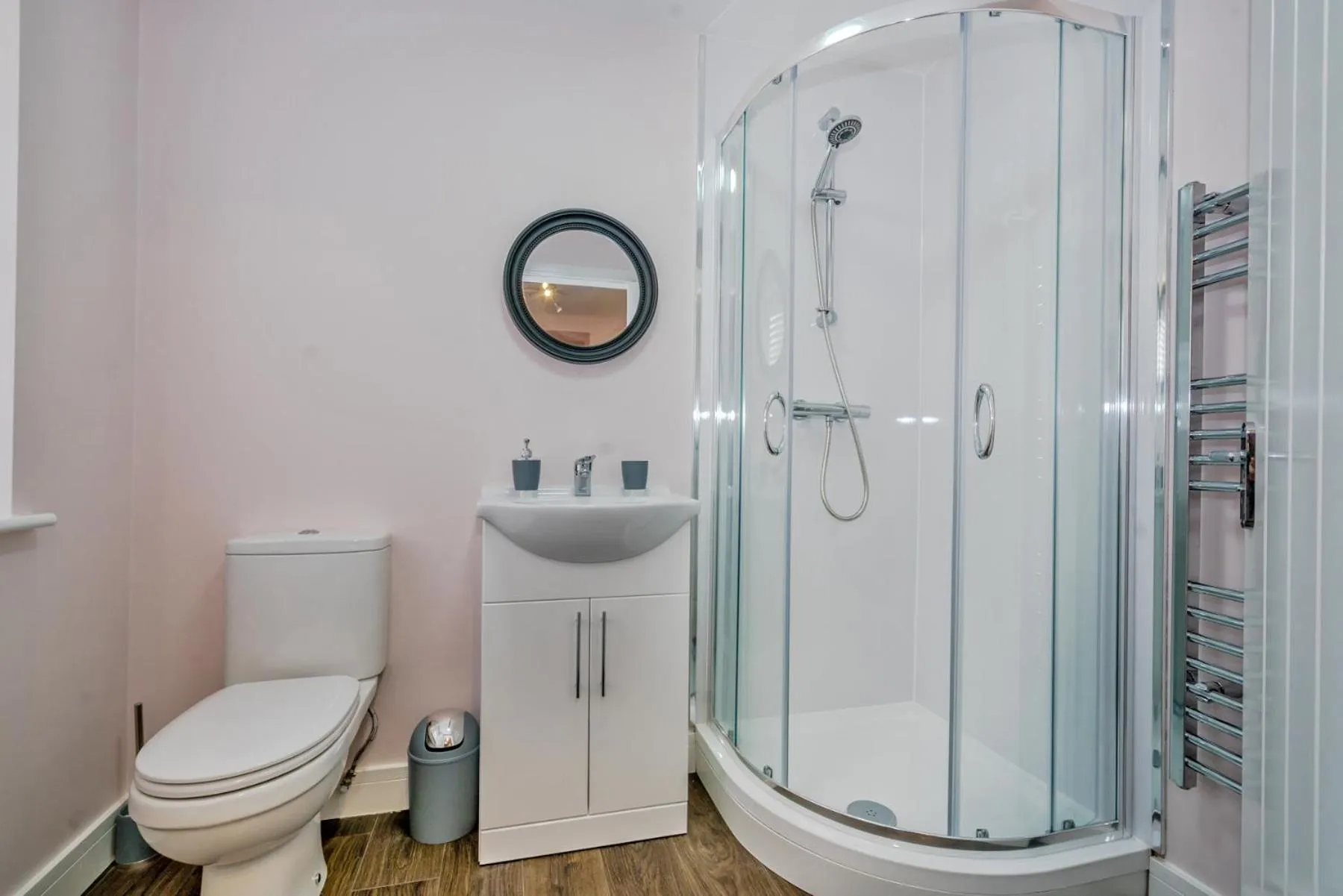 Shower in Cannock Hotel Apartments