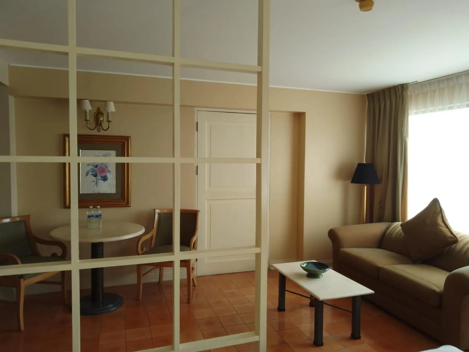 Seating area in Suites del Bosque Hotel