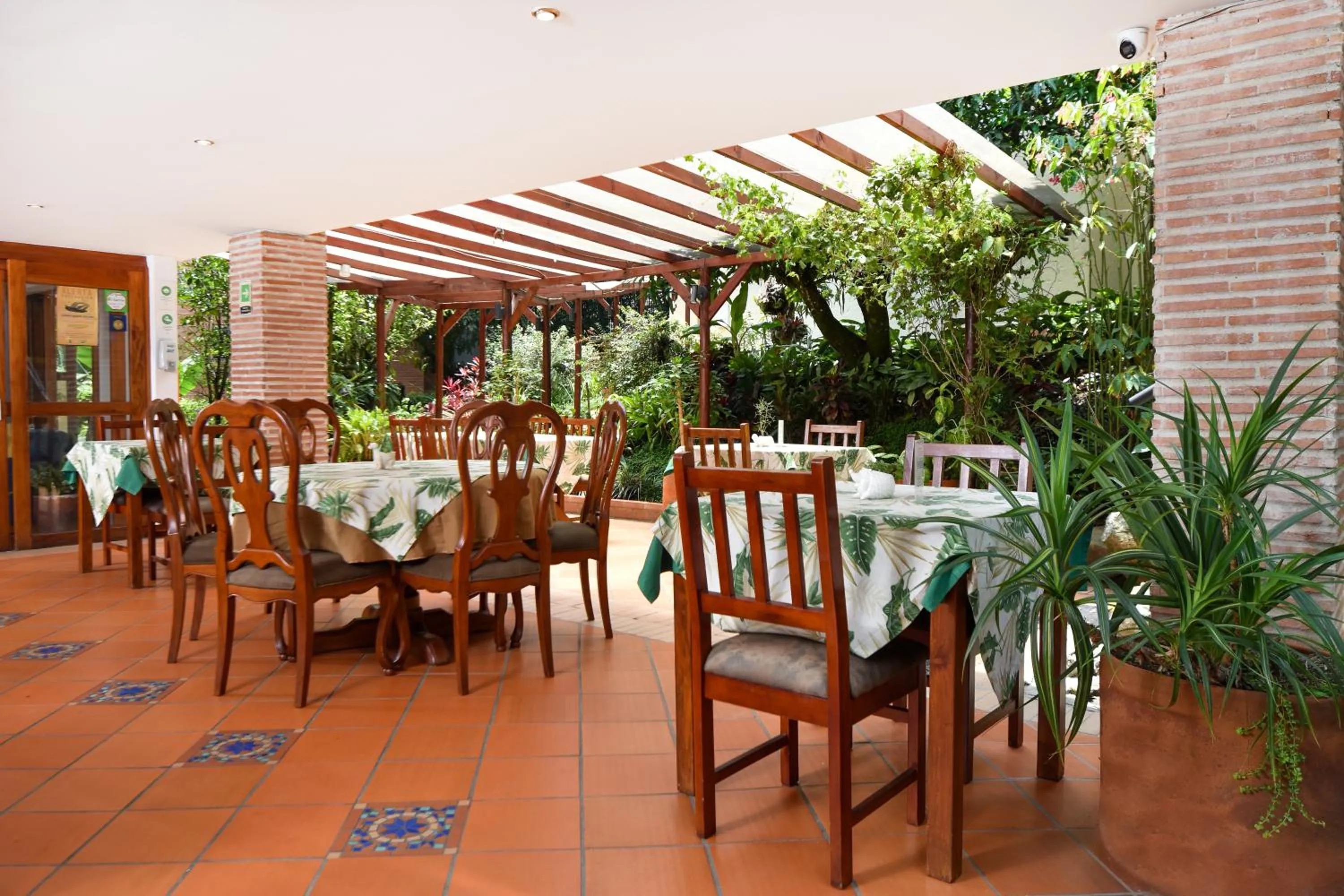 Patio in La Campana Hotel Boutique