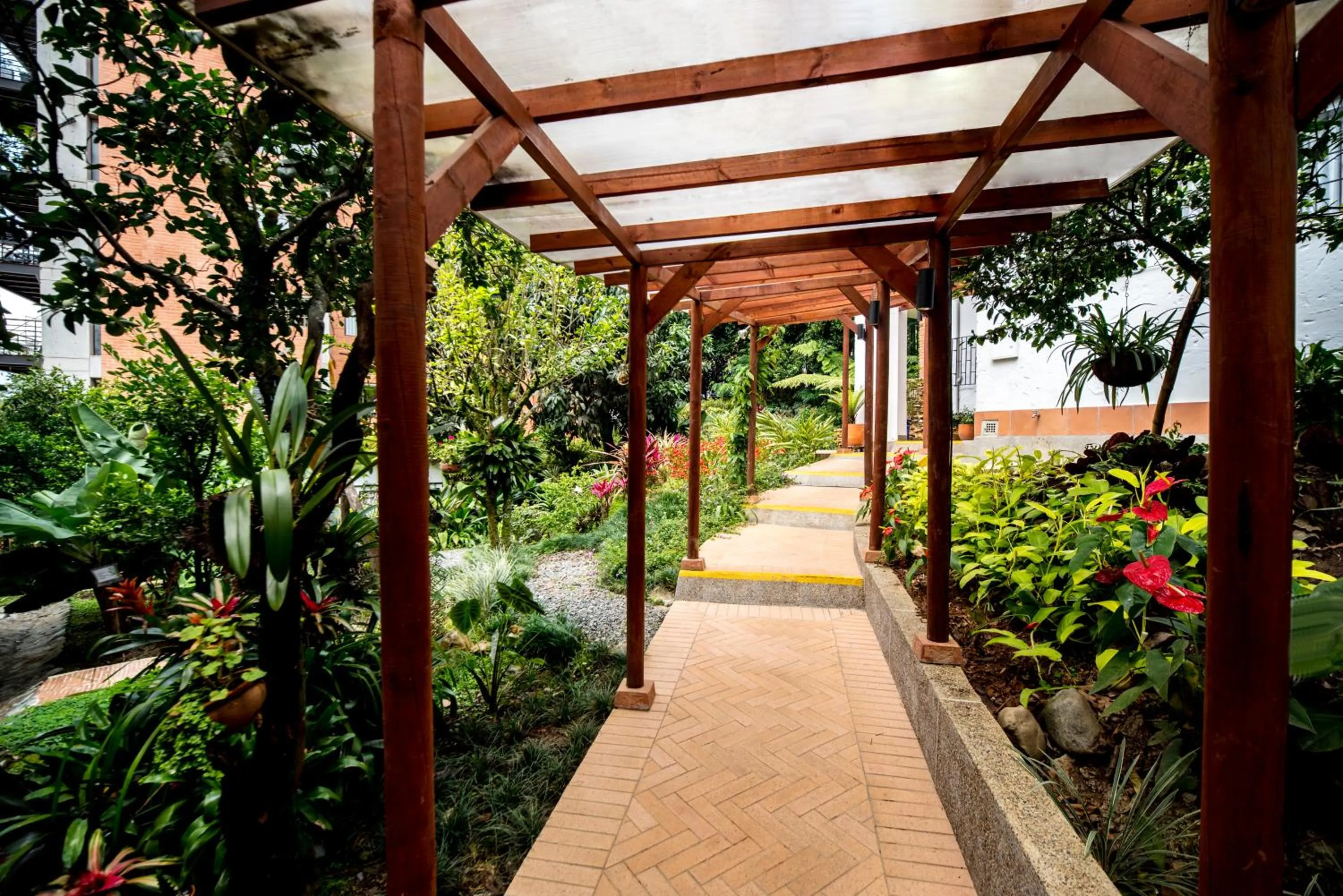 Garden in La Campana Hotel Boutique