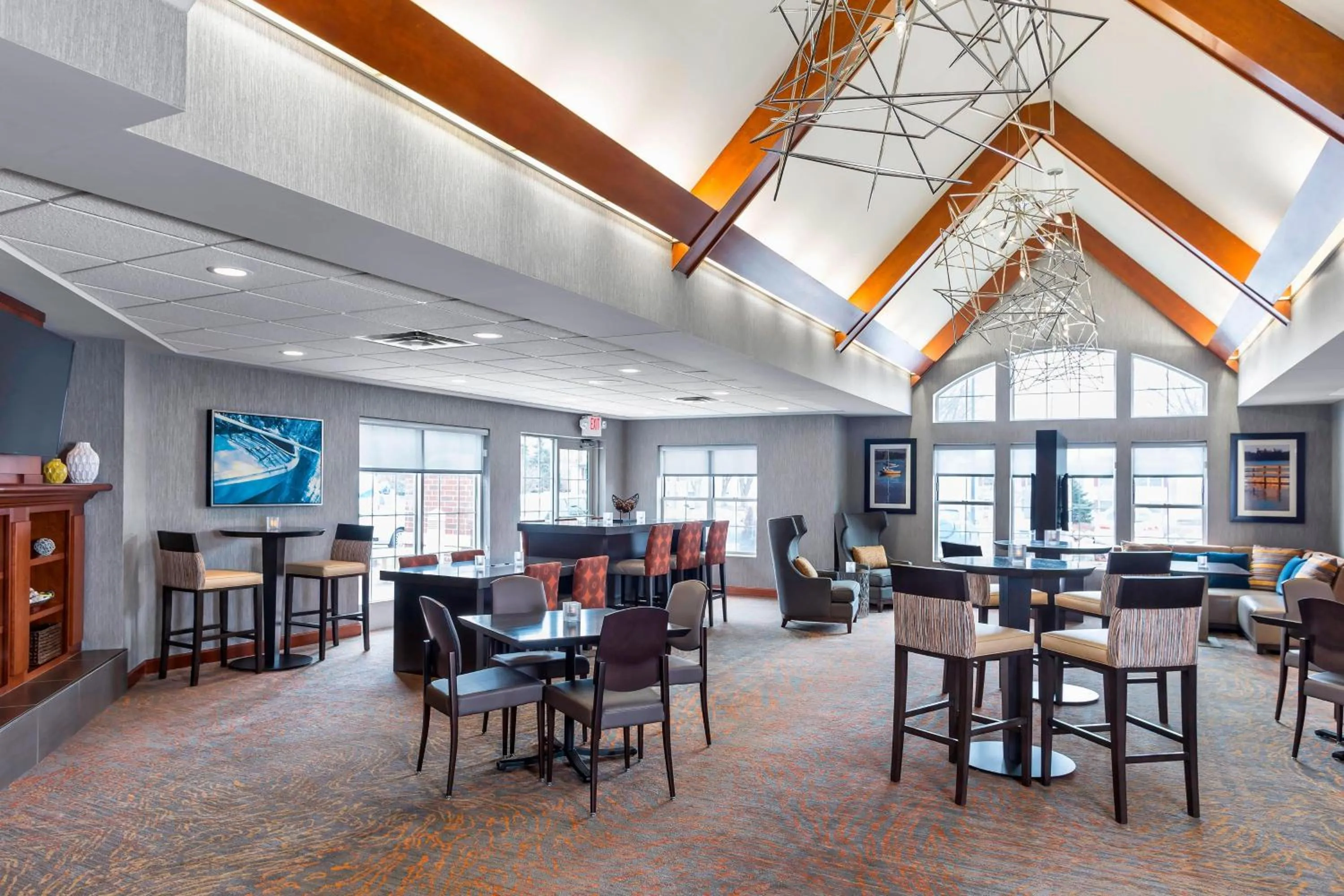 Lobby or reception in Residence Inn by Marriott Bloomington by Mall of America