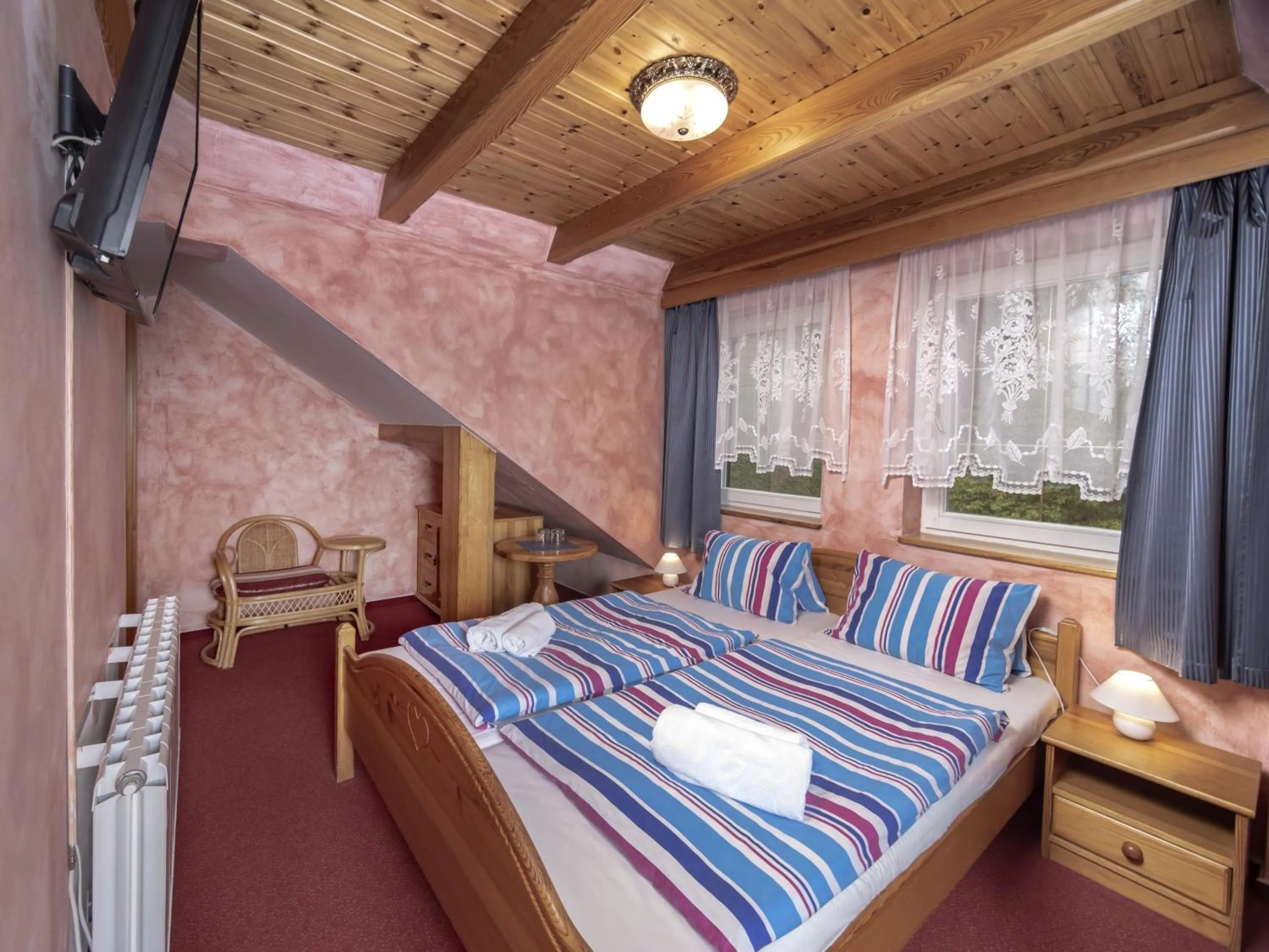 Bedroom, Bed in Hotel Resort Martin & Kristyna