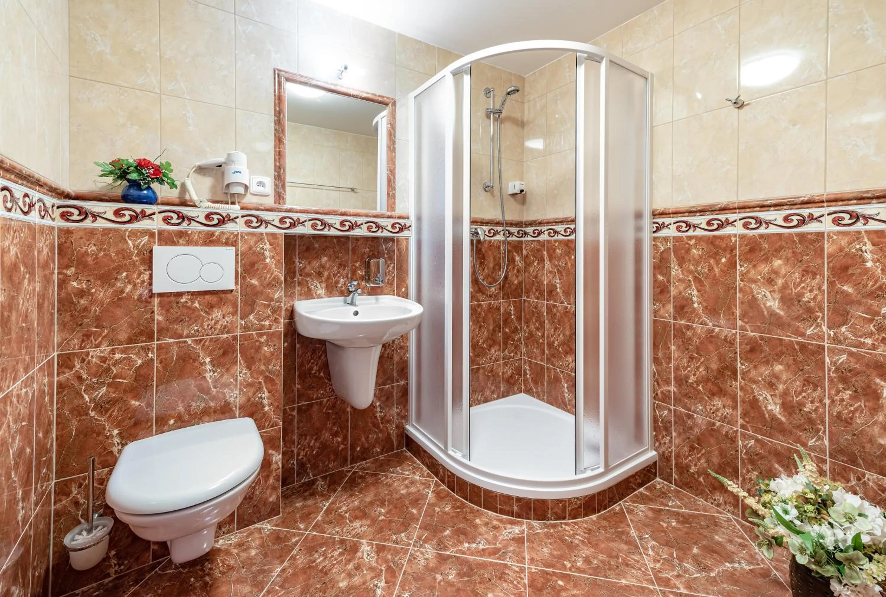 Bathroom in Hotel Resort Martin & Kristyna