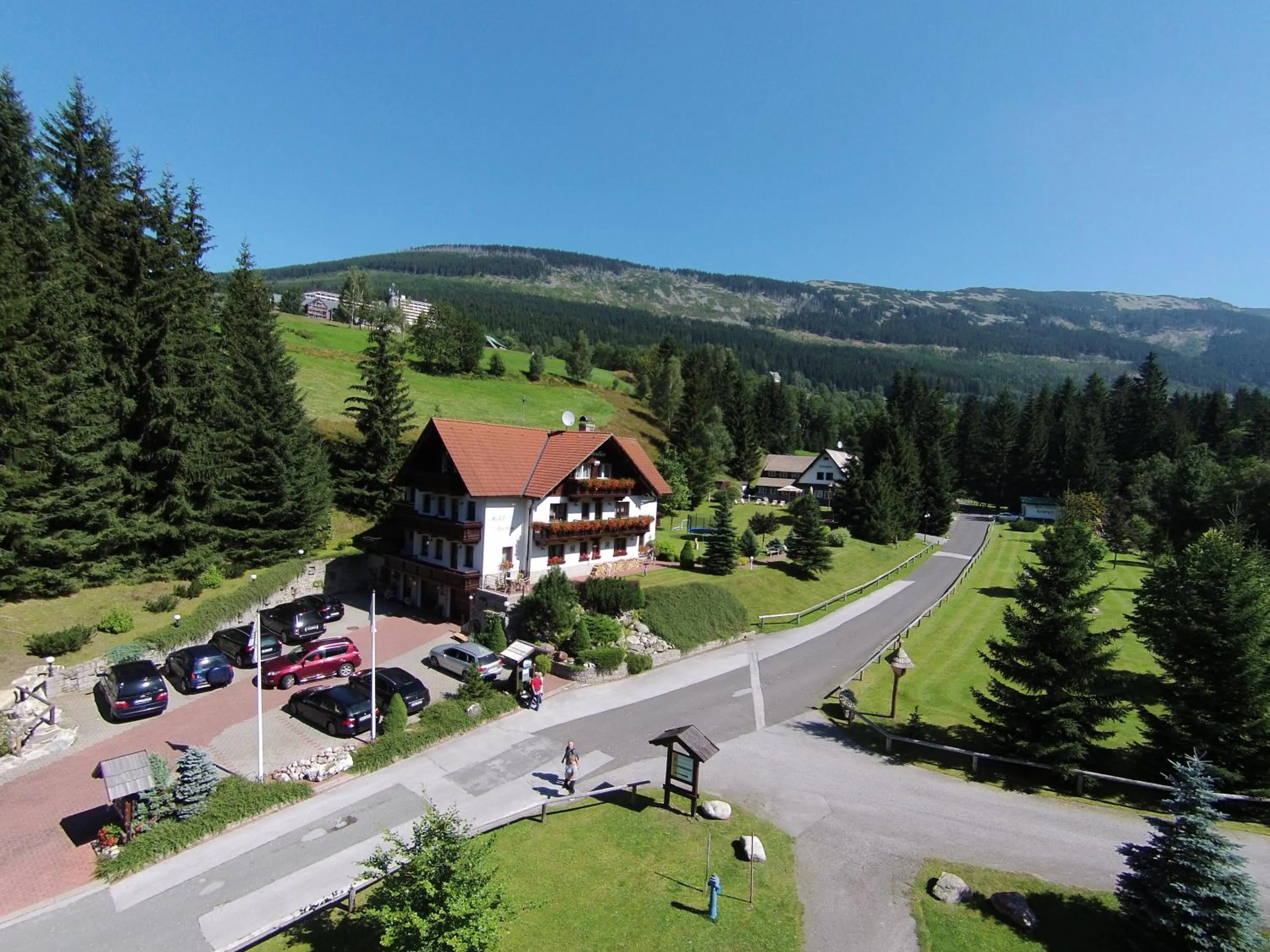 Bird's eye view in Hotel Resort Martin & Kristyna