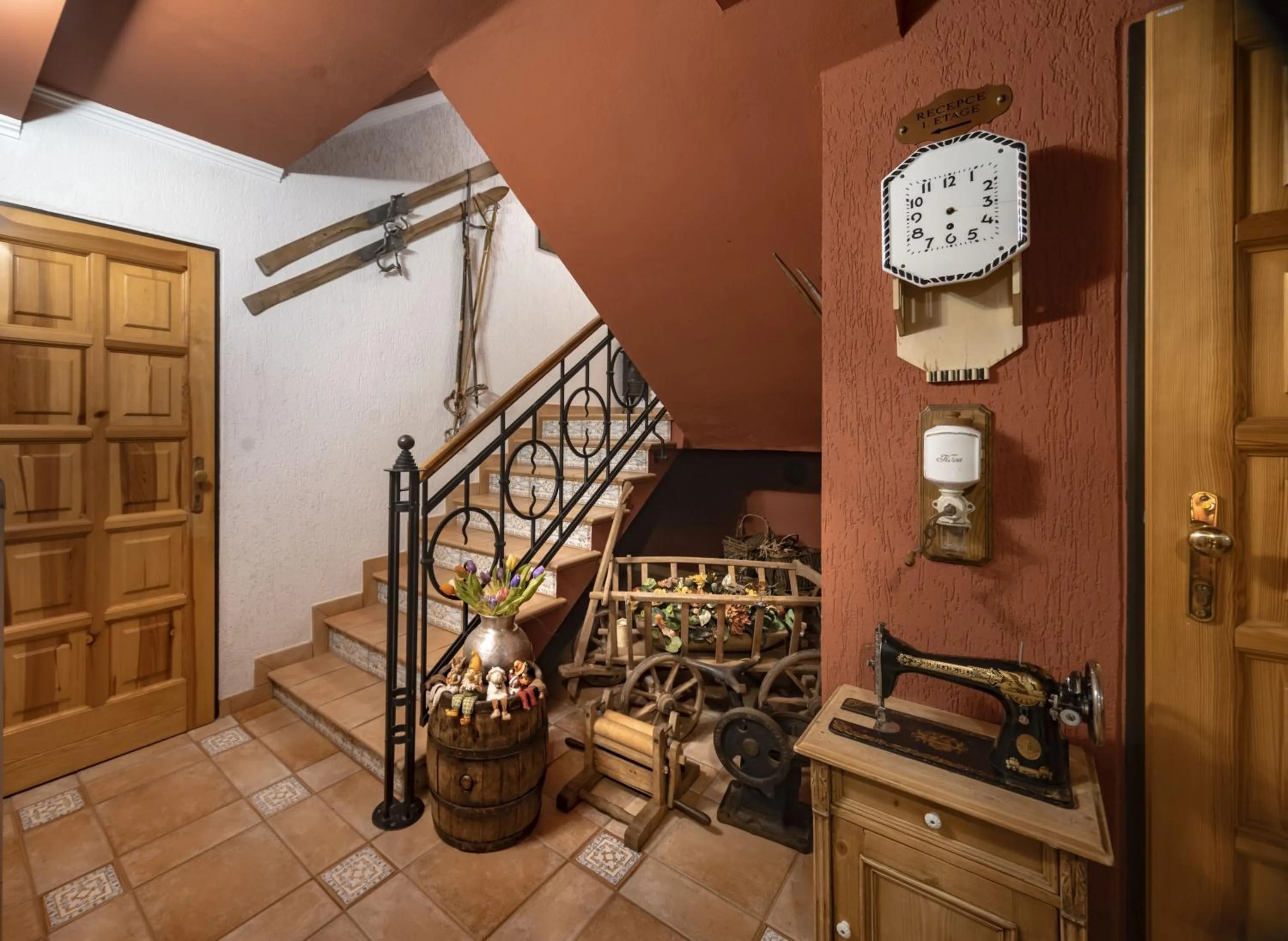 Decorative detail in Hotel Resort Martin & Kristyna