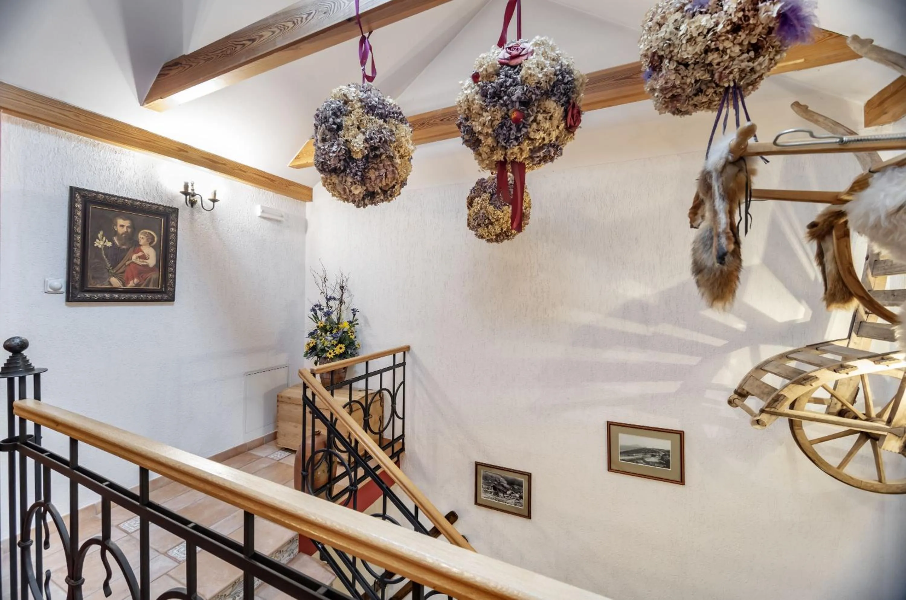 Decorative detail in Hotel Resort Martin & Kristyna