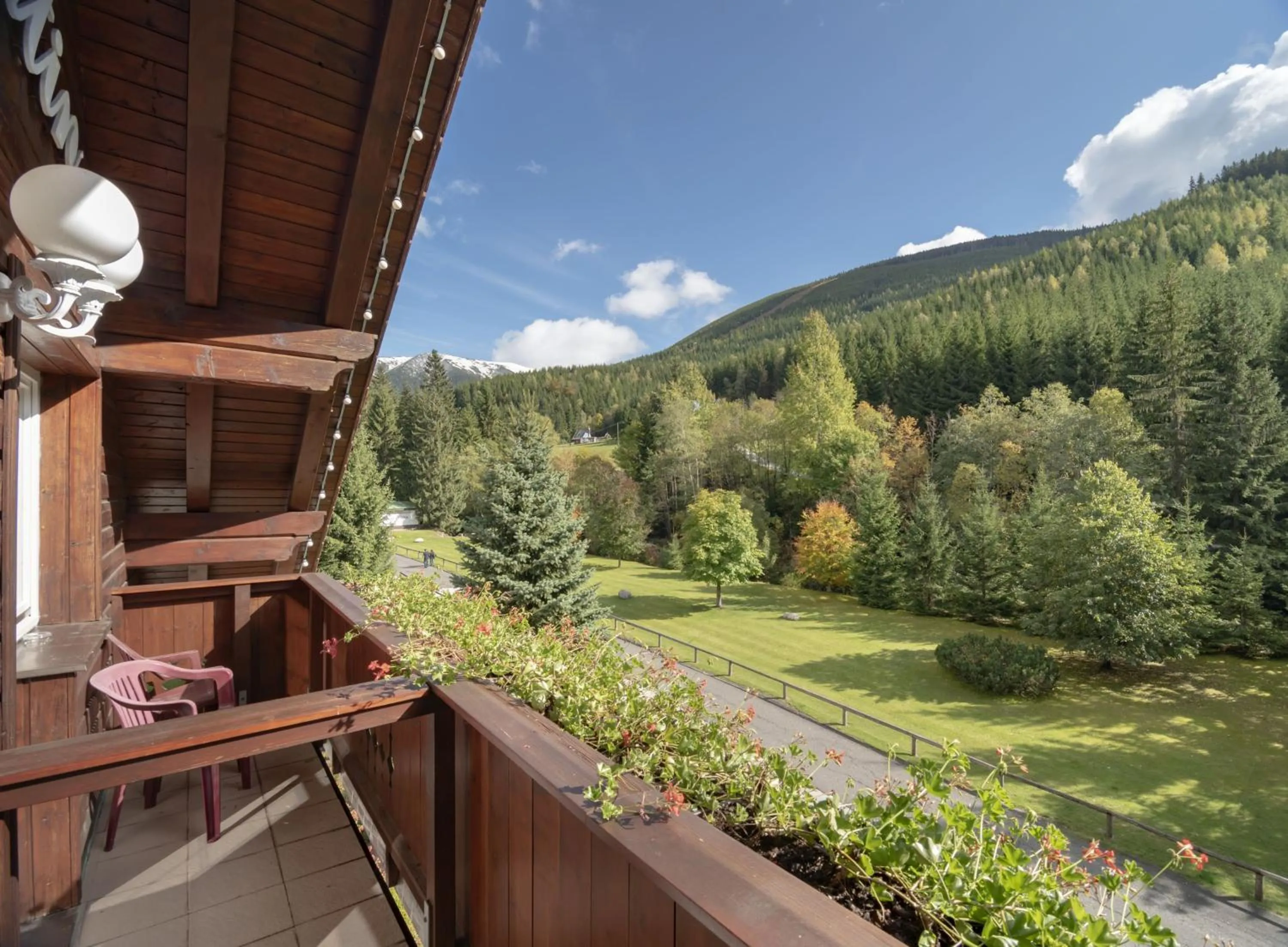 Balcony/Terrace in Hotel Resort Martin & Kristyna