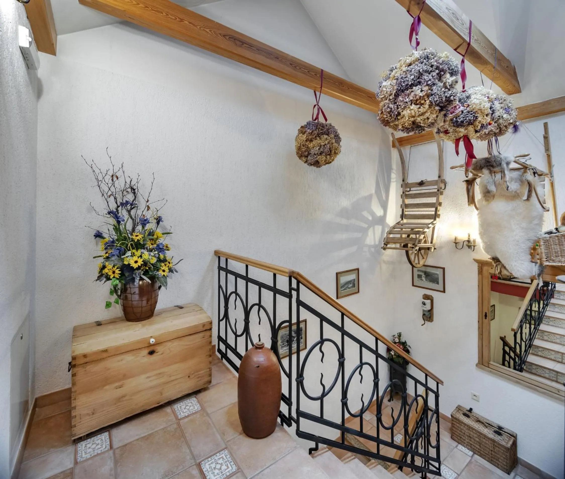 Decorative detail in Hotel Resort Martin & Kristyna