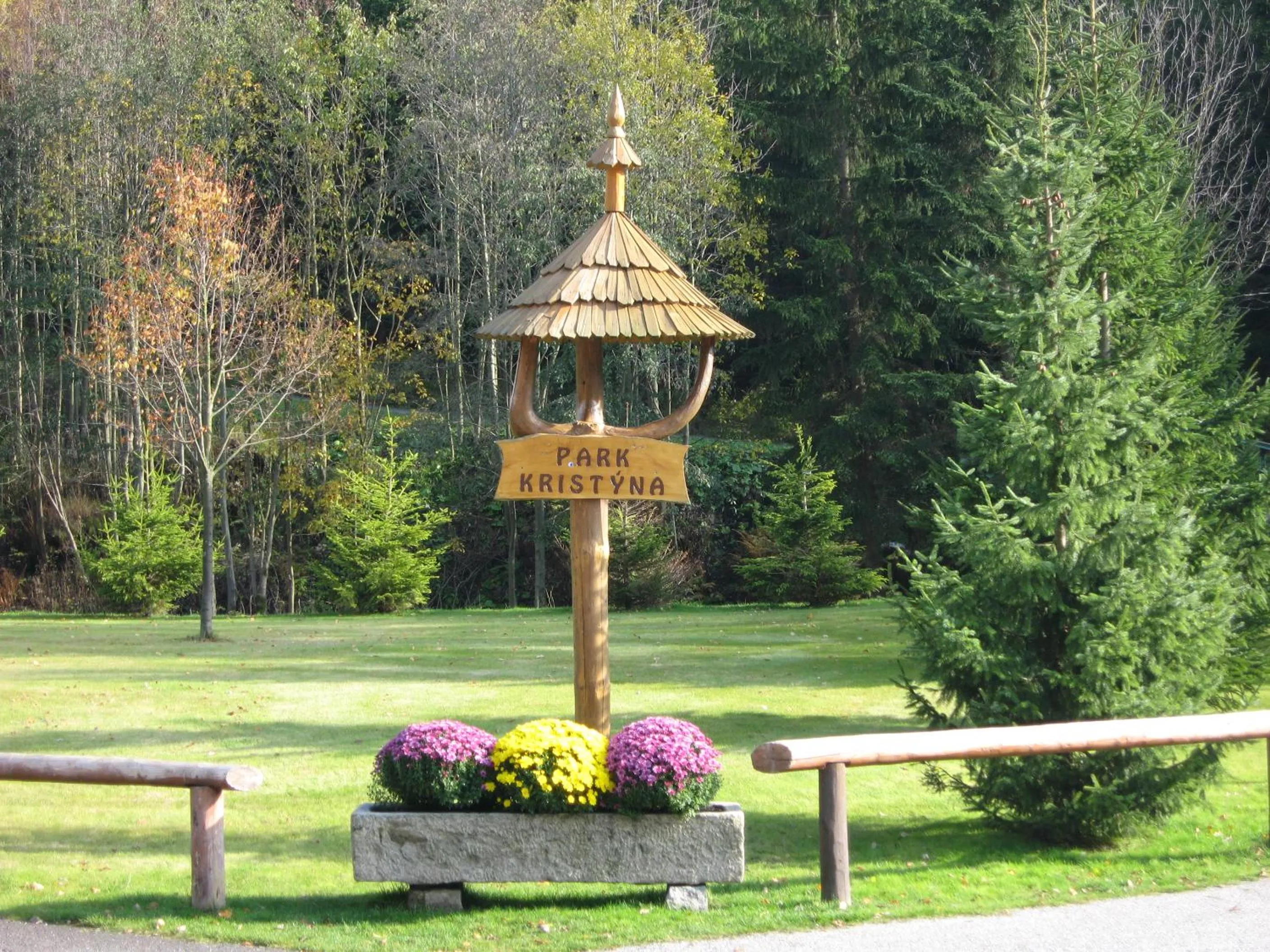 Garden in Hotel Resort Martin & Kristyna