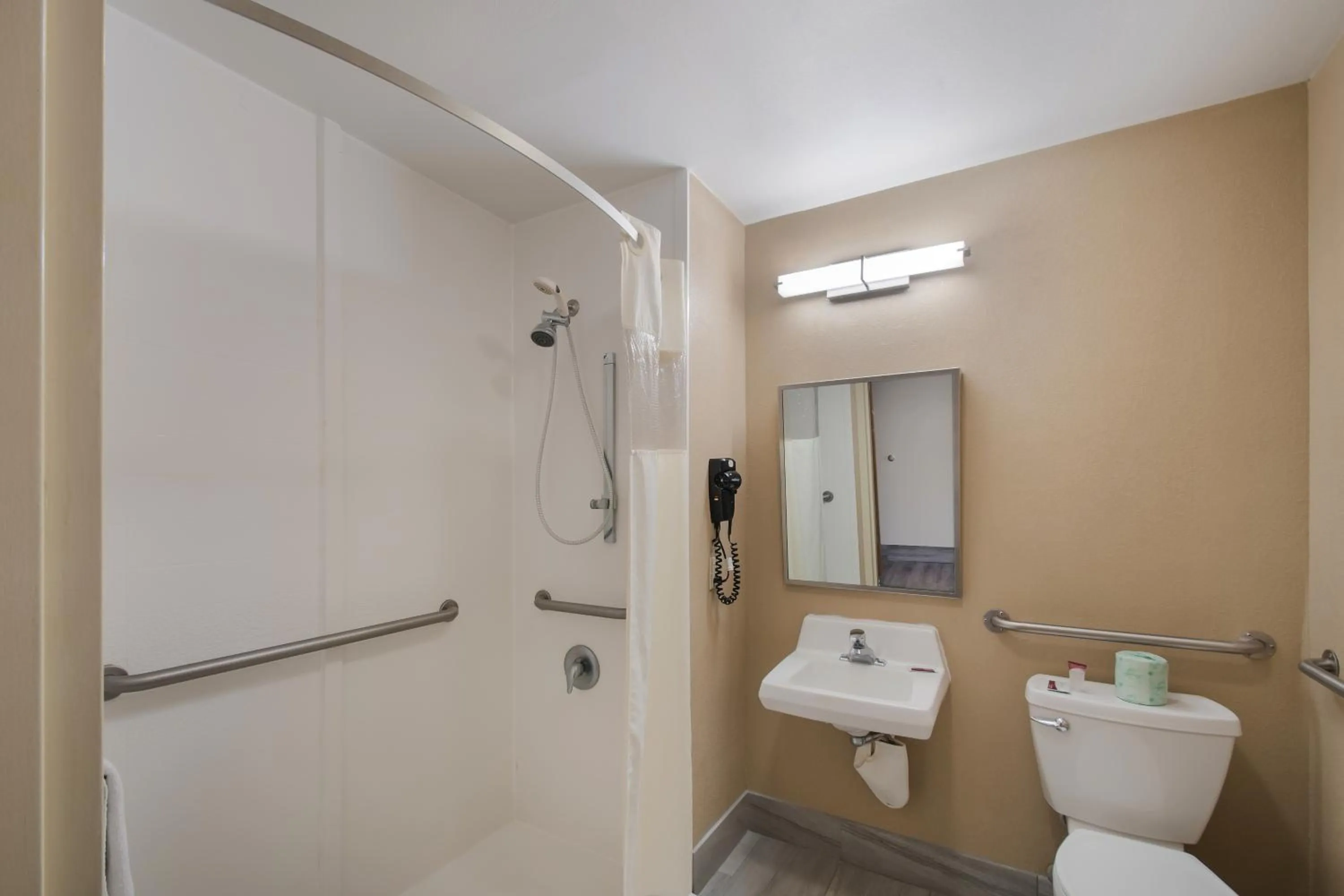 Bathroom in Red Carpet Inn-Indian Head