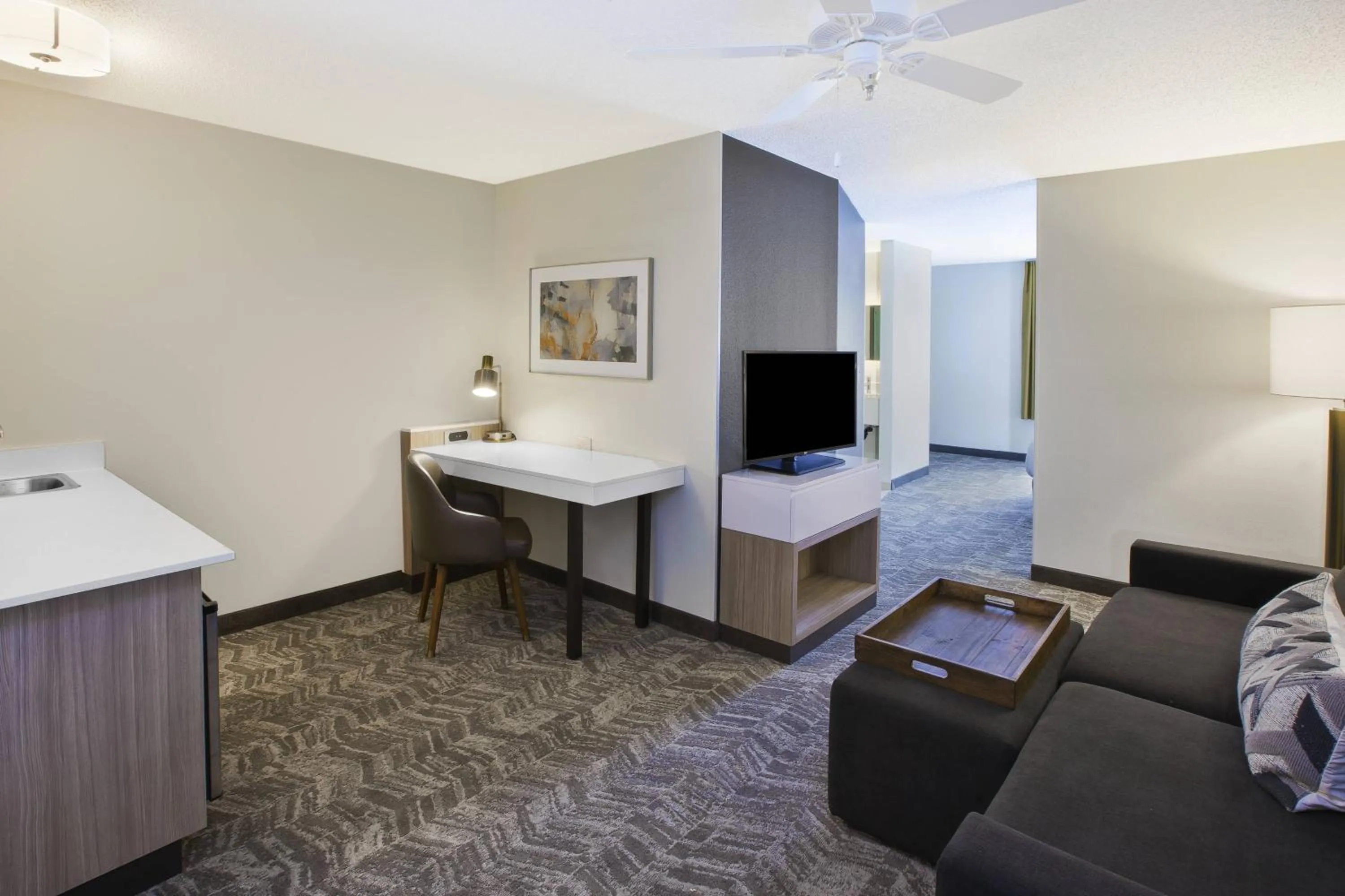 Living room in SpringHill Suites Minneapolis-St. Paul Airport/Eagan