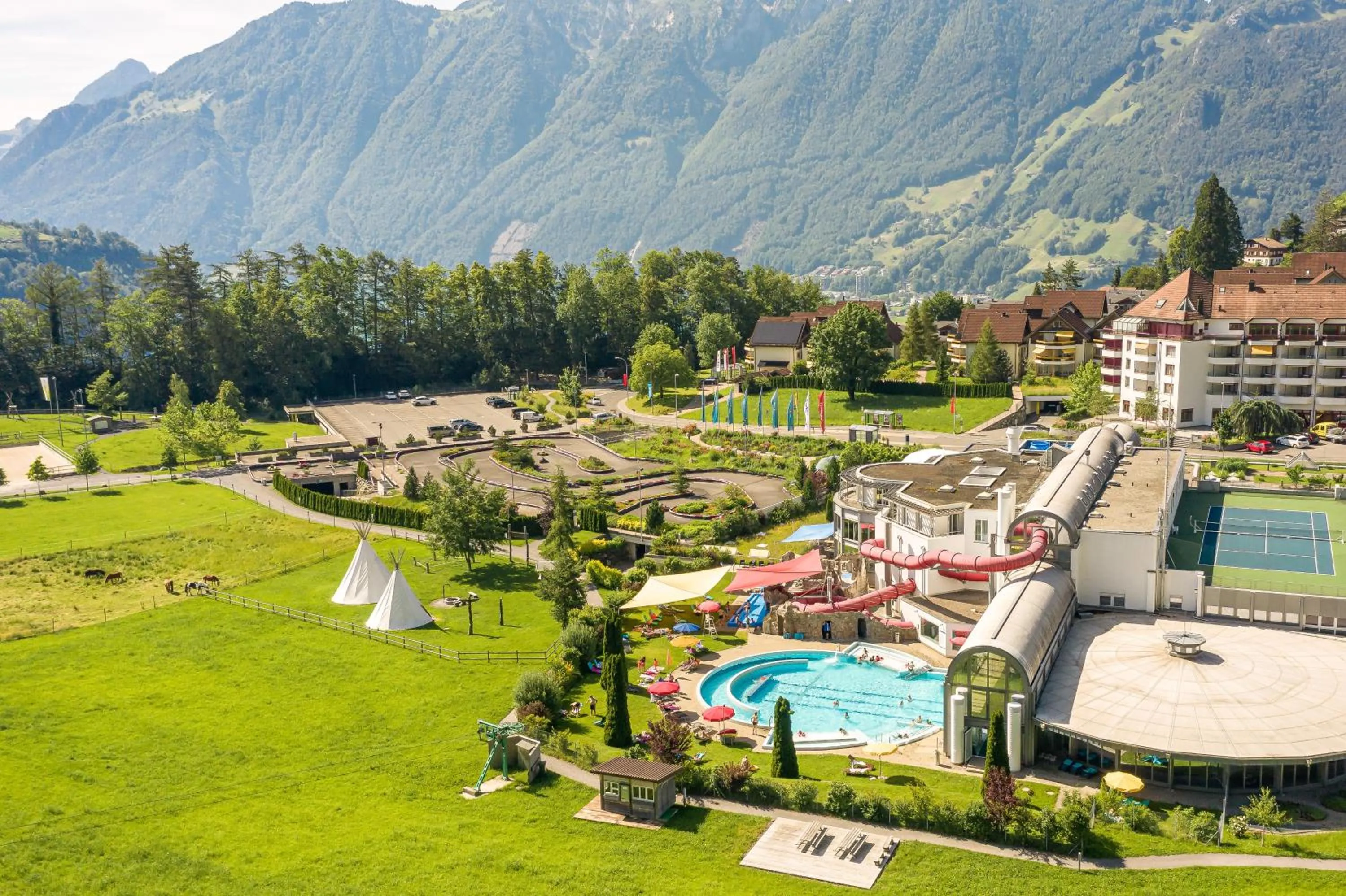 Property building in Swiss Holiday Park Resort