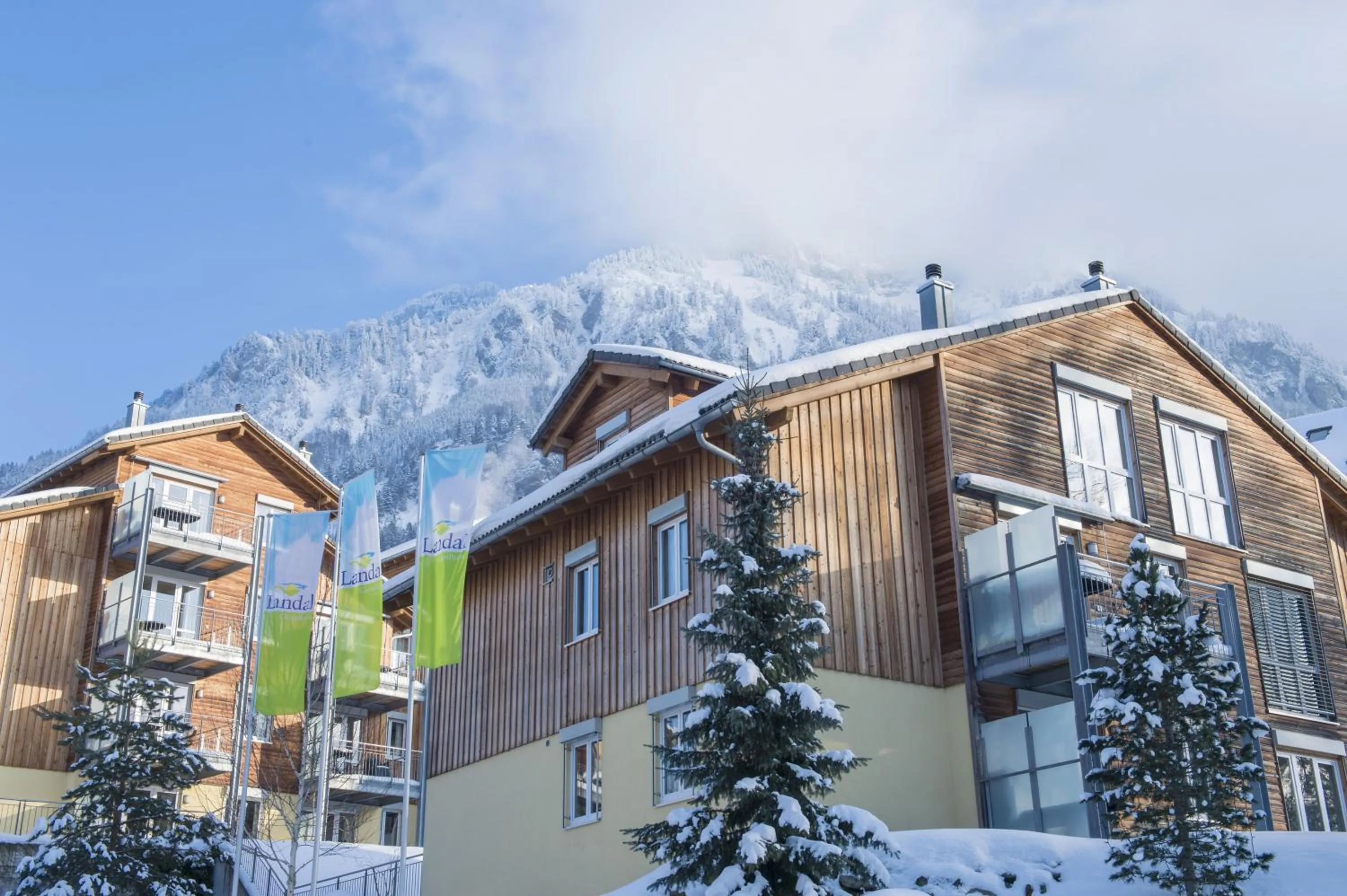 Property building in Swiss Holiday Park Resort