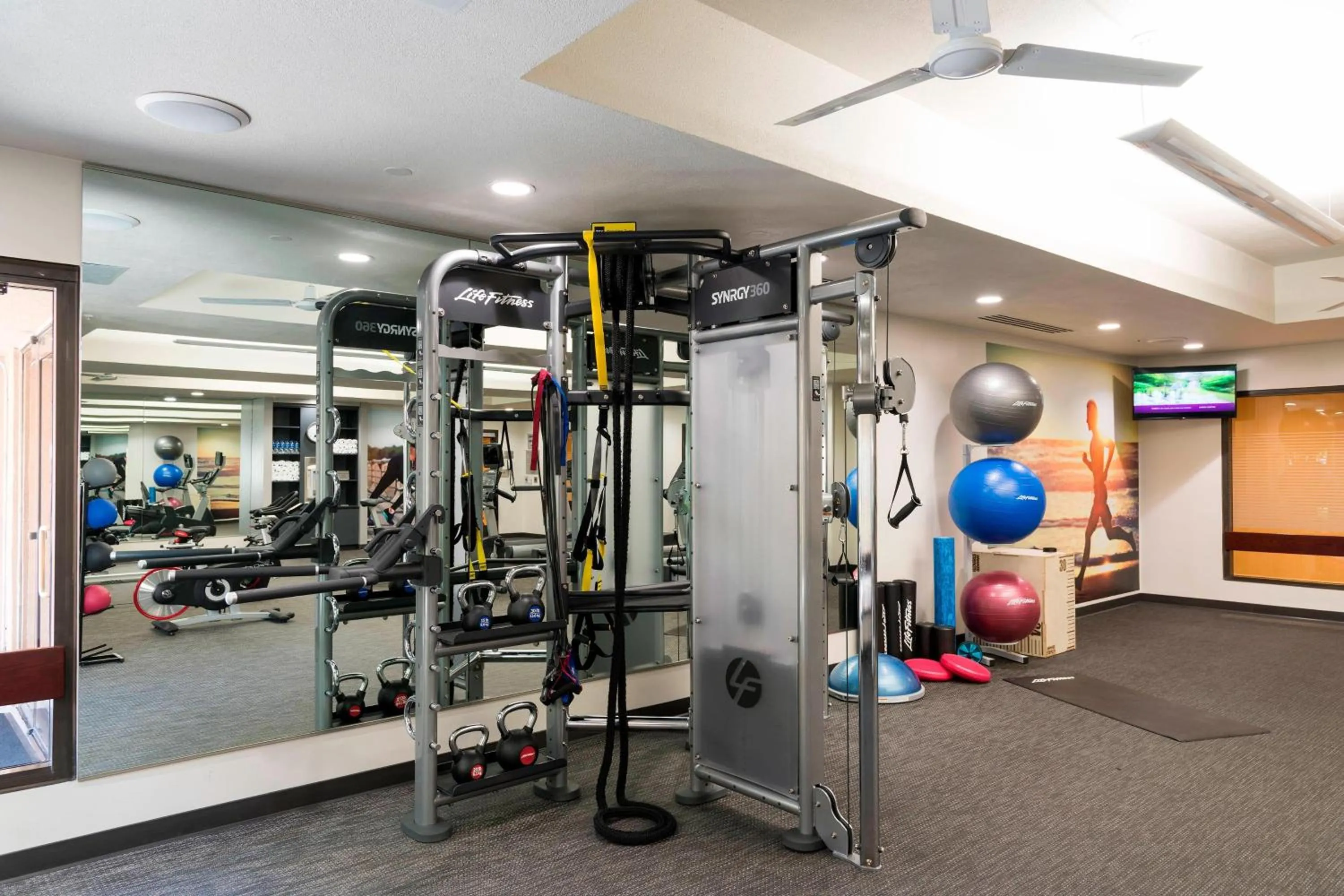 Fitness centre/facilities in Courtyard by Marriott Livermore
