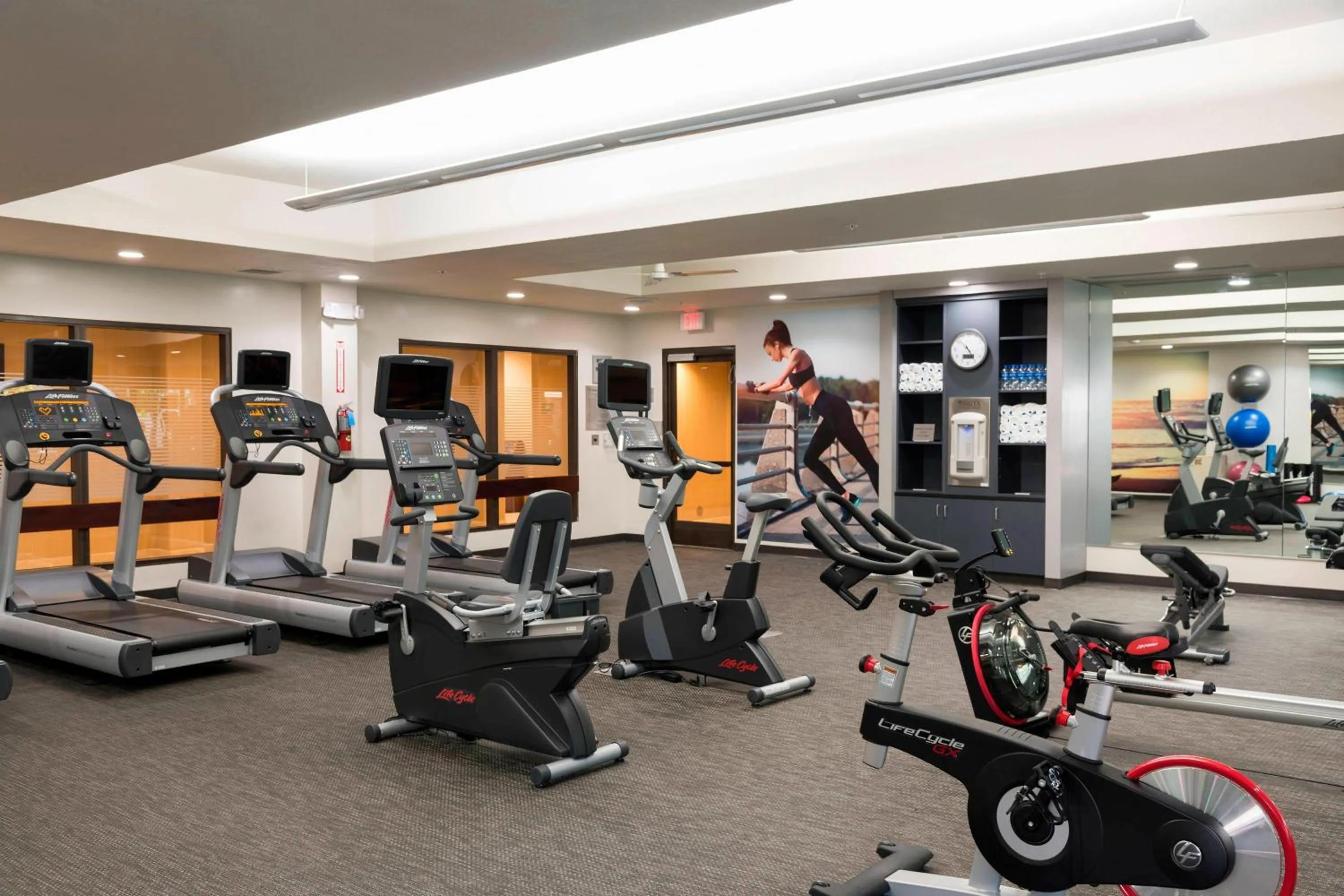 Fitness centre/facilities in Courtyard by Marriott Livermore