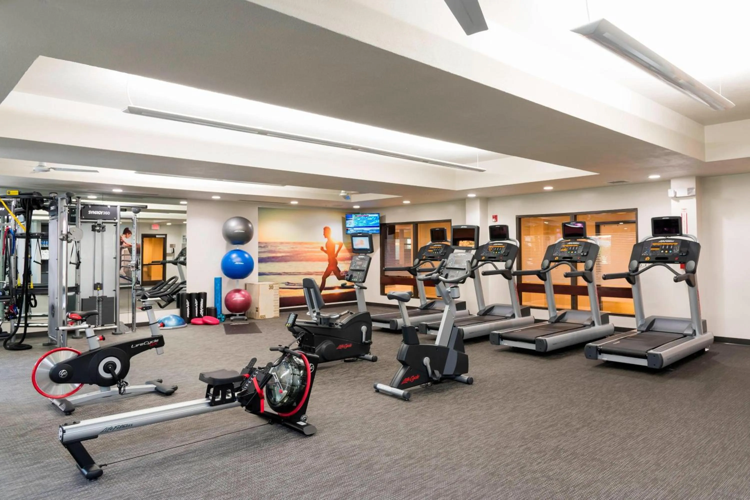 Fitness centre/facilities in Courtyard by Marriott Livermore