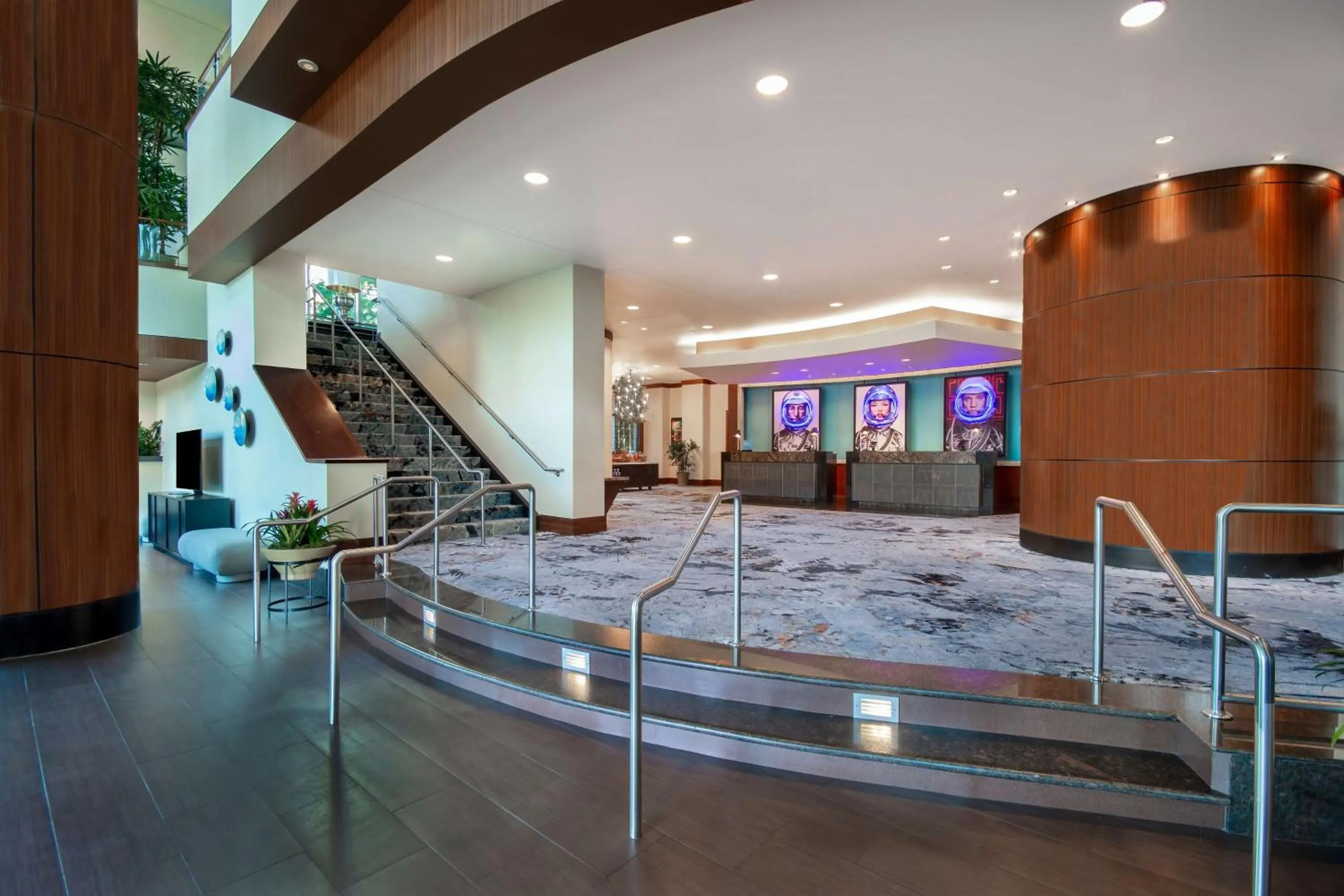 Lobby or reception in Embassy Suites Houston - Downtown