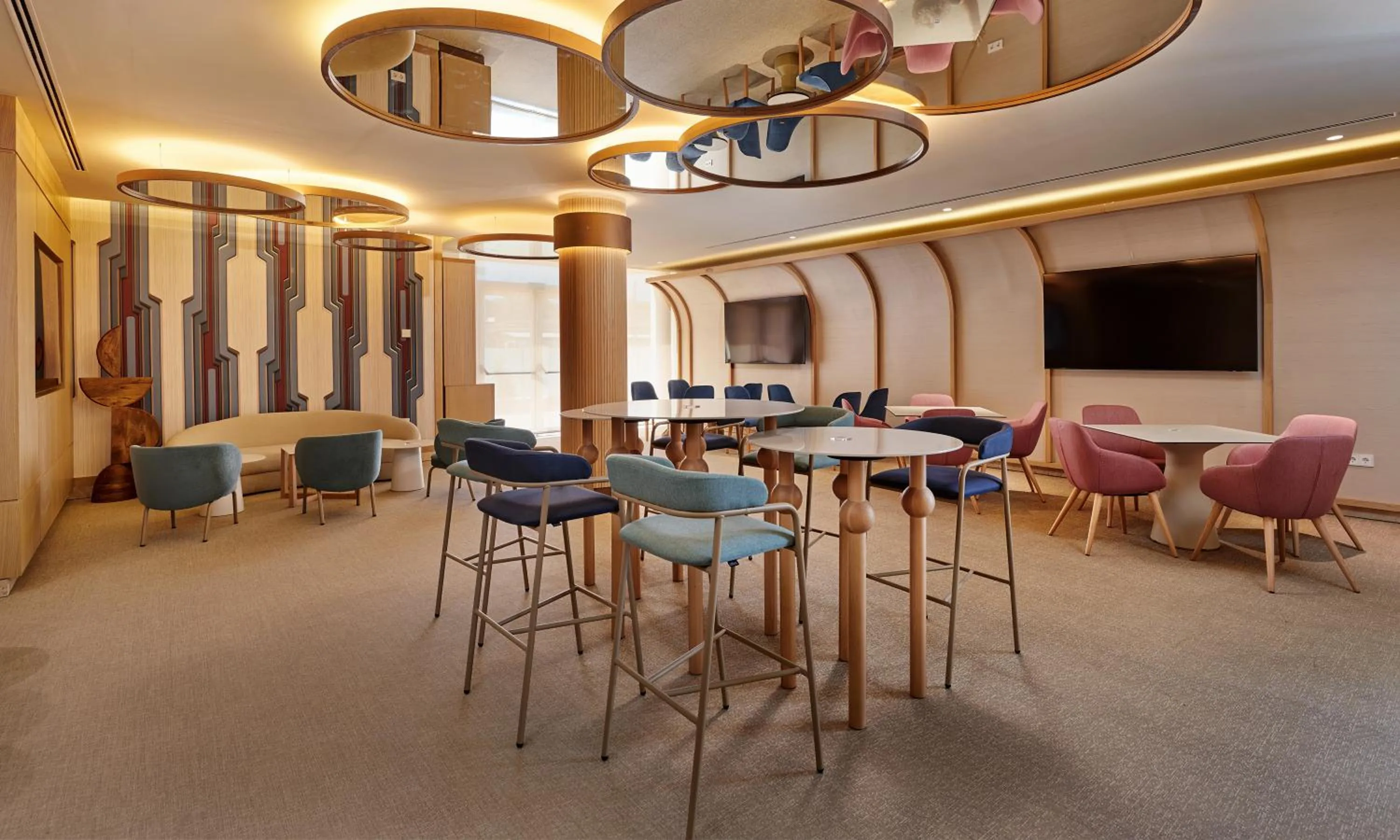 Lounge or bar in Hipotels Flamenco