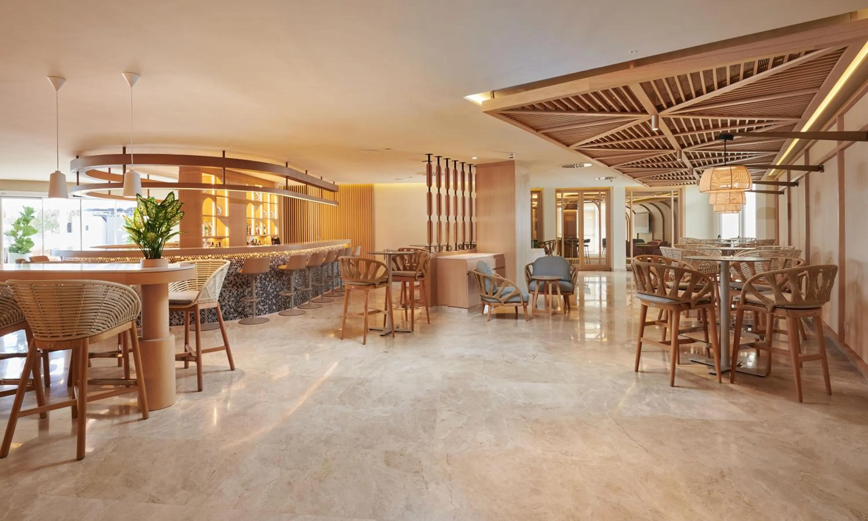 Living room in Hipotels Flamenco