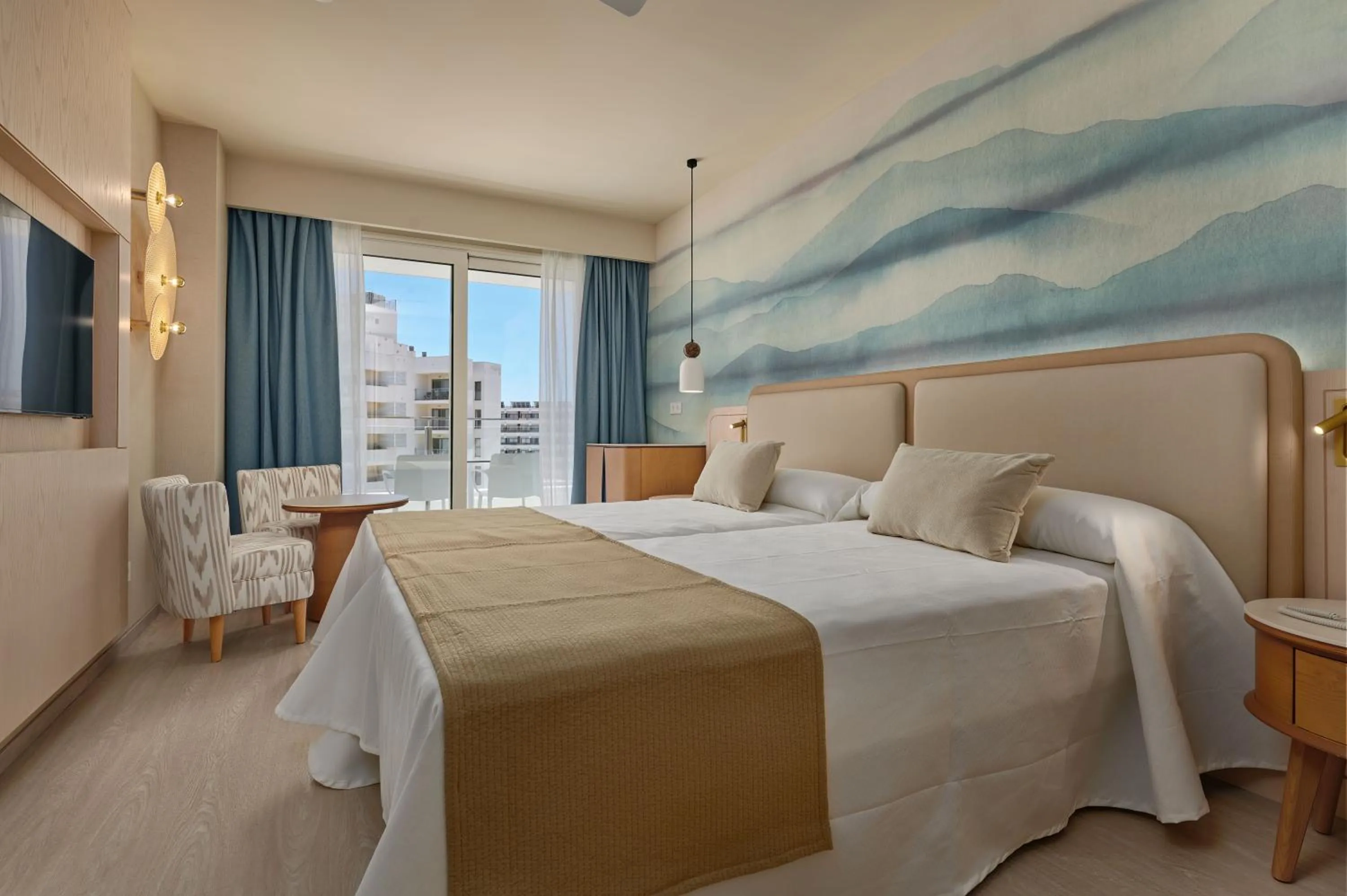 Bed in Hipotels Flamenco