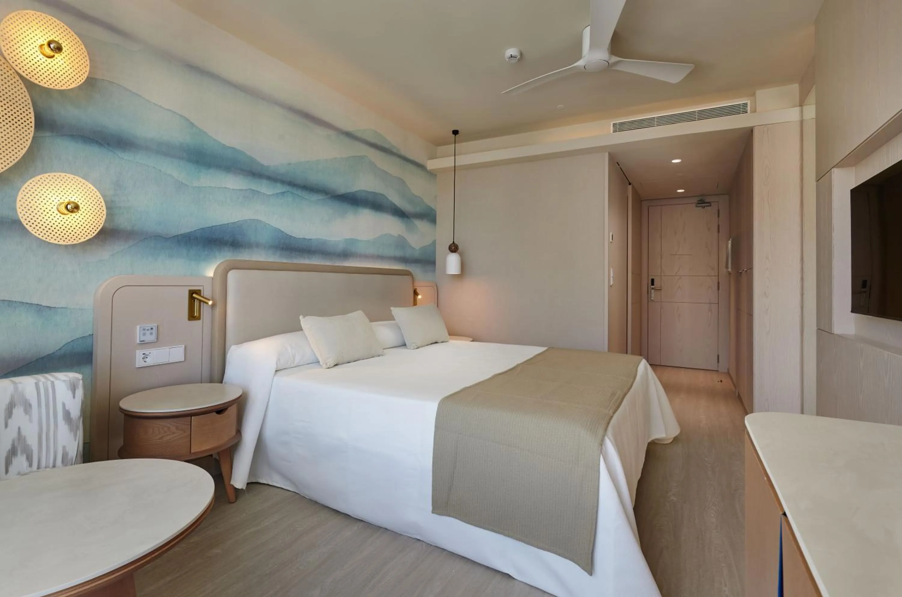 Bed in Hipotels Flamenco