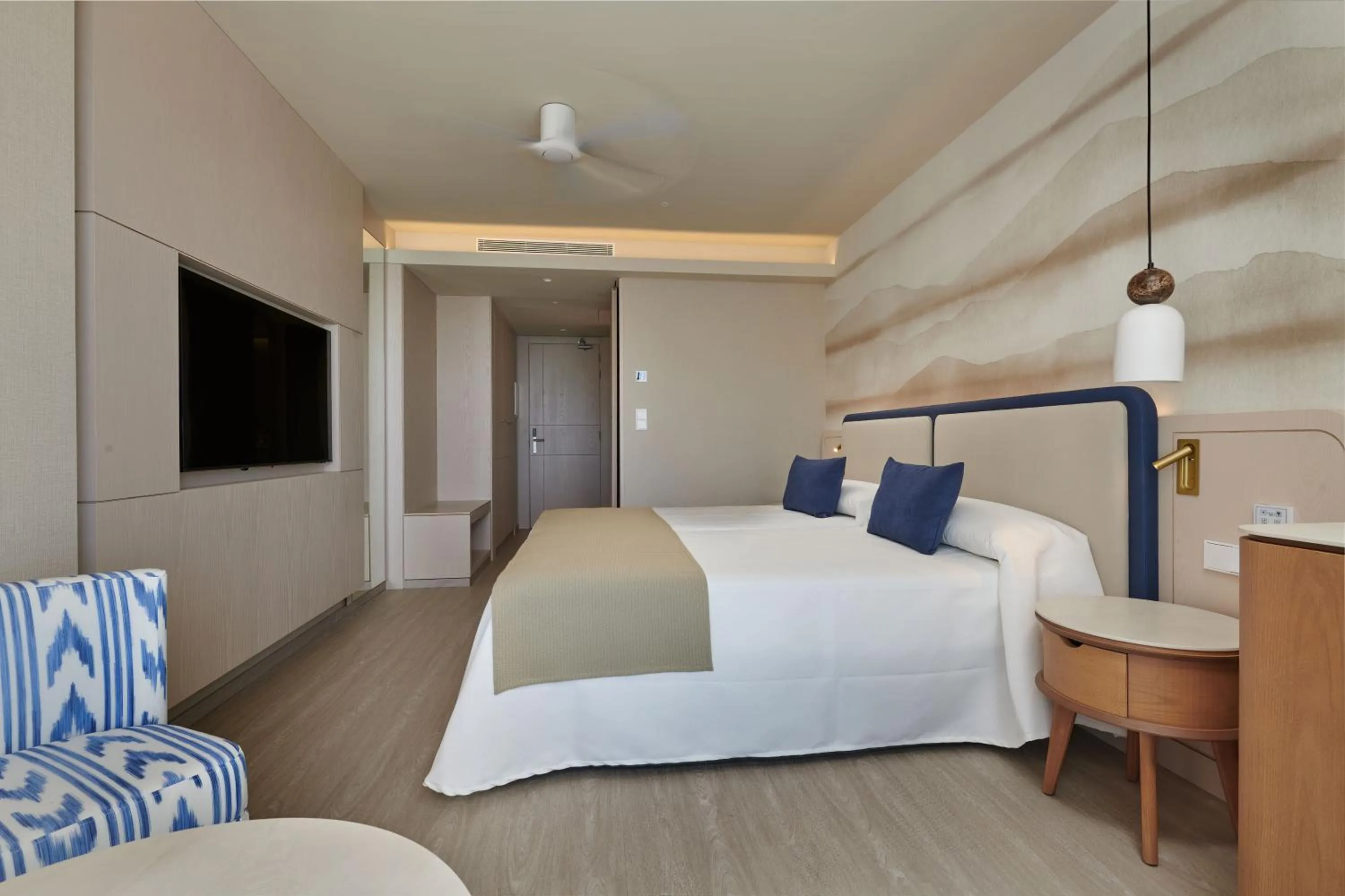 Bed in Hipotels Flamenco