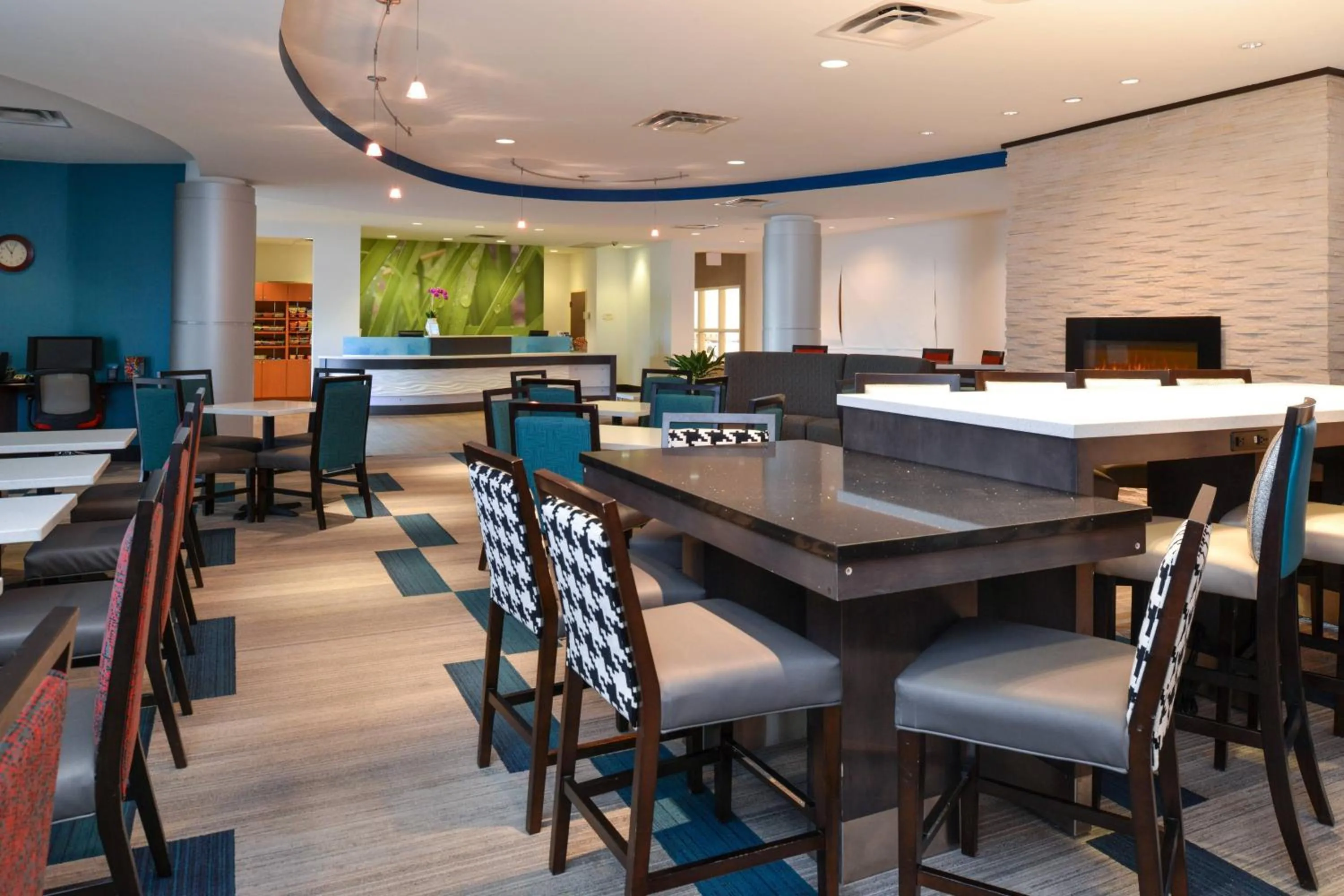 Lobby or reception in SpringHill Suites by Marriott Oklahoma City Airport