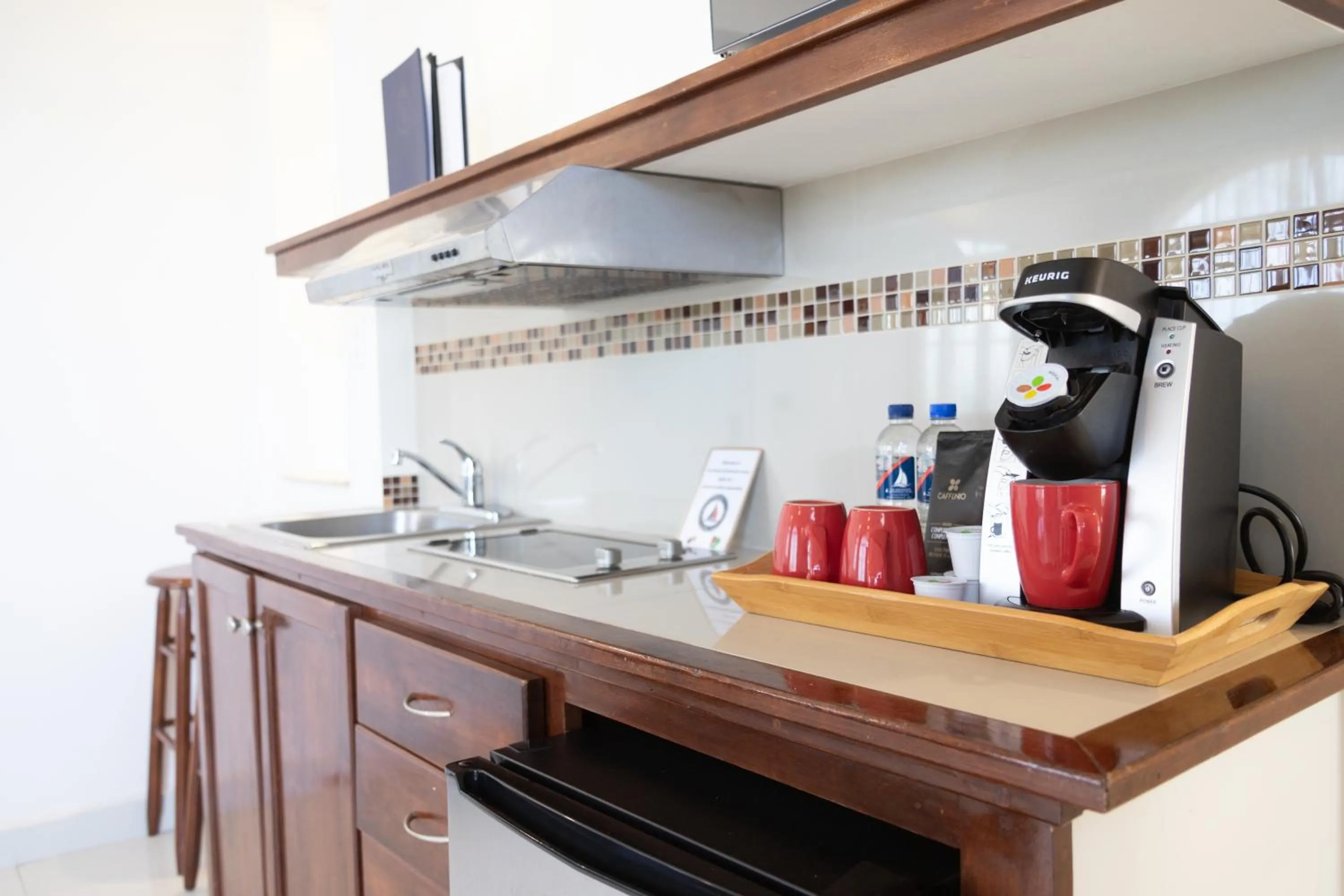 kitchen in The Westmarine Waterfront Hotel