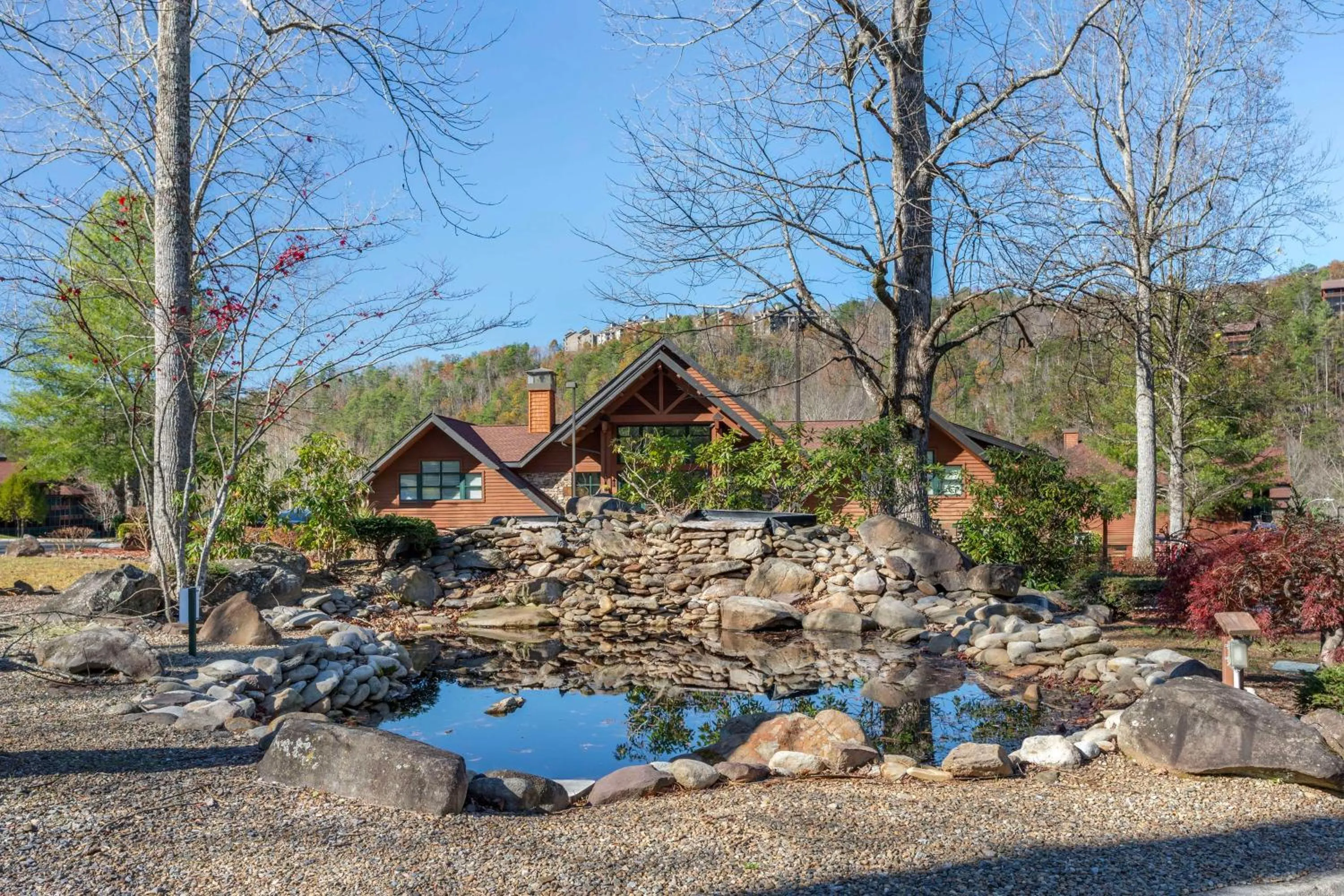 Garden in Hilton Vacation Club Bent Creek Golf Village Gatlinburg