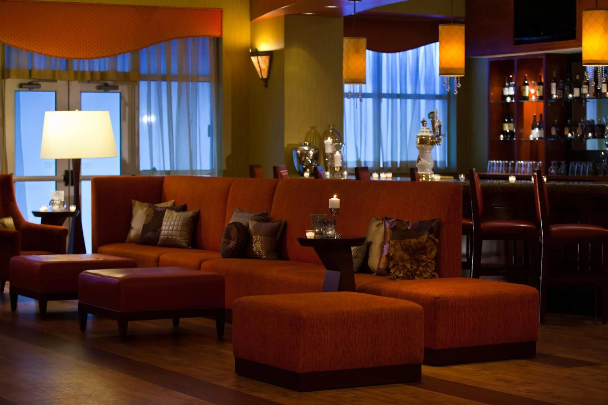 Lounge or bar in Wyndham Grand Oklahoma City Downtown