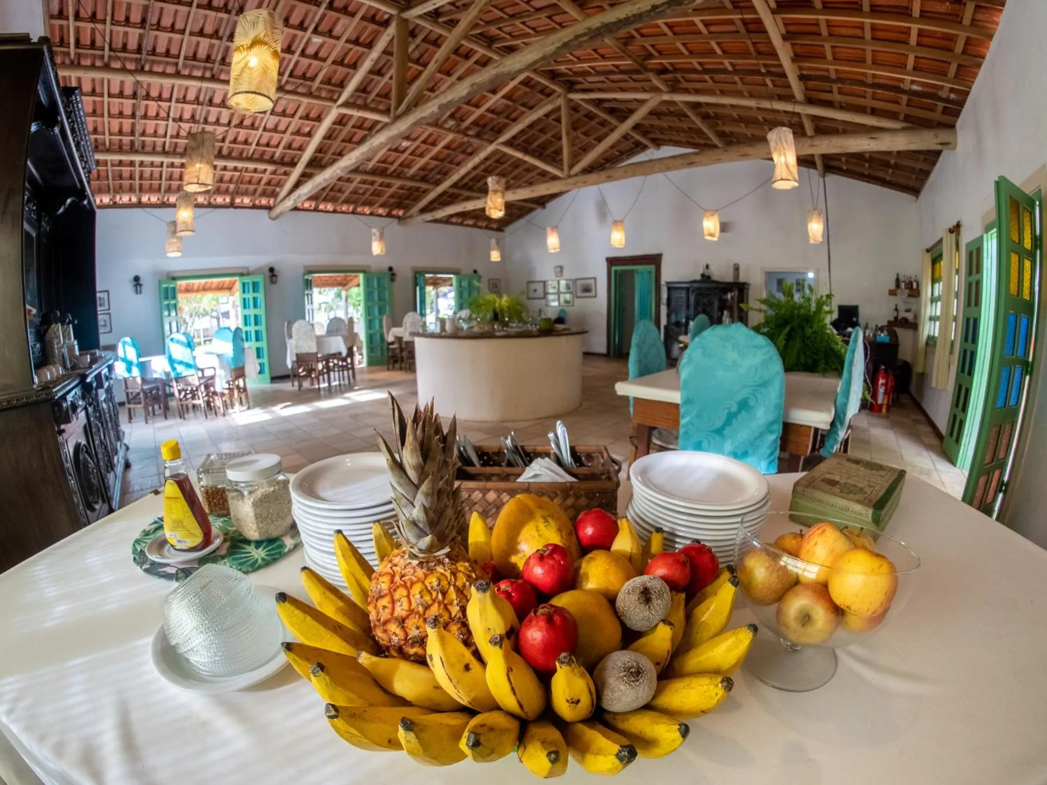 Breakfast in Hotel Marina Porto Abrolhos
