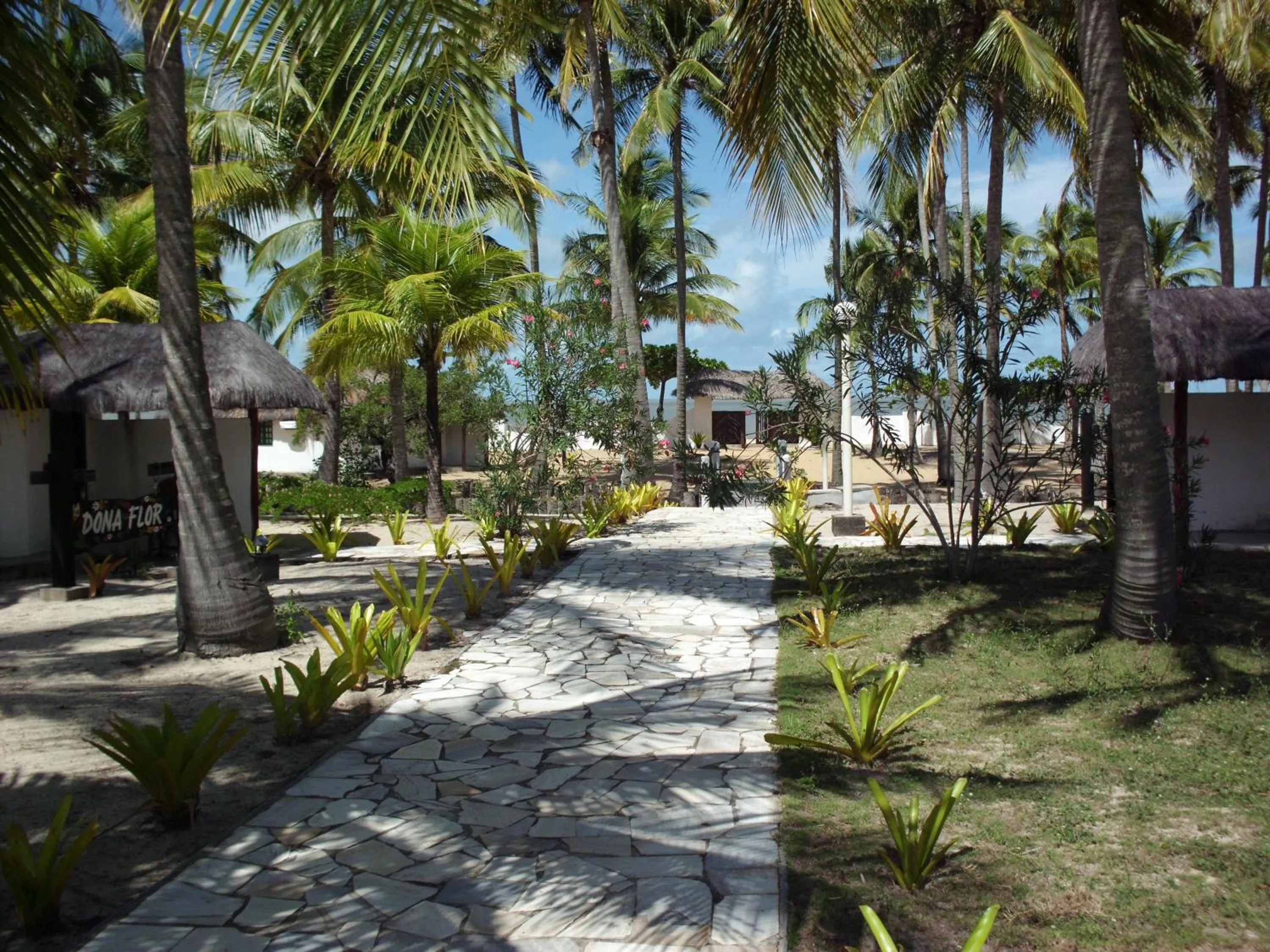 Garden in Hotel Marina Porto Abrolhos