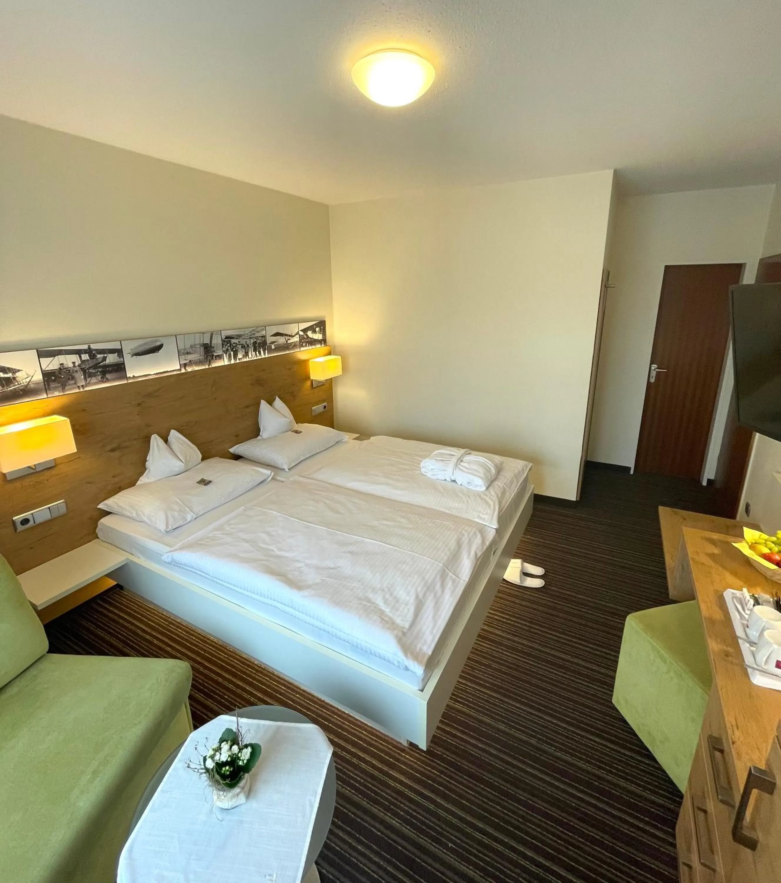 Bed in Hotel Nothnagel