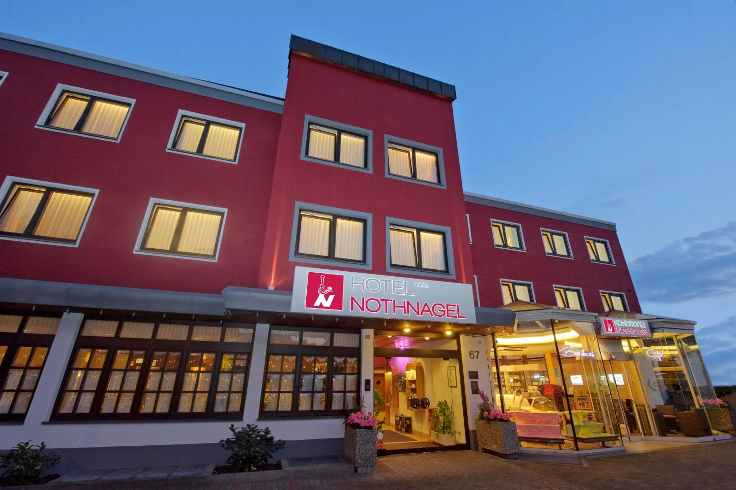 Facade/entrance in Hotel Nothnagel