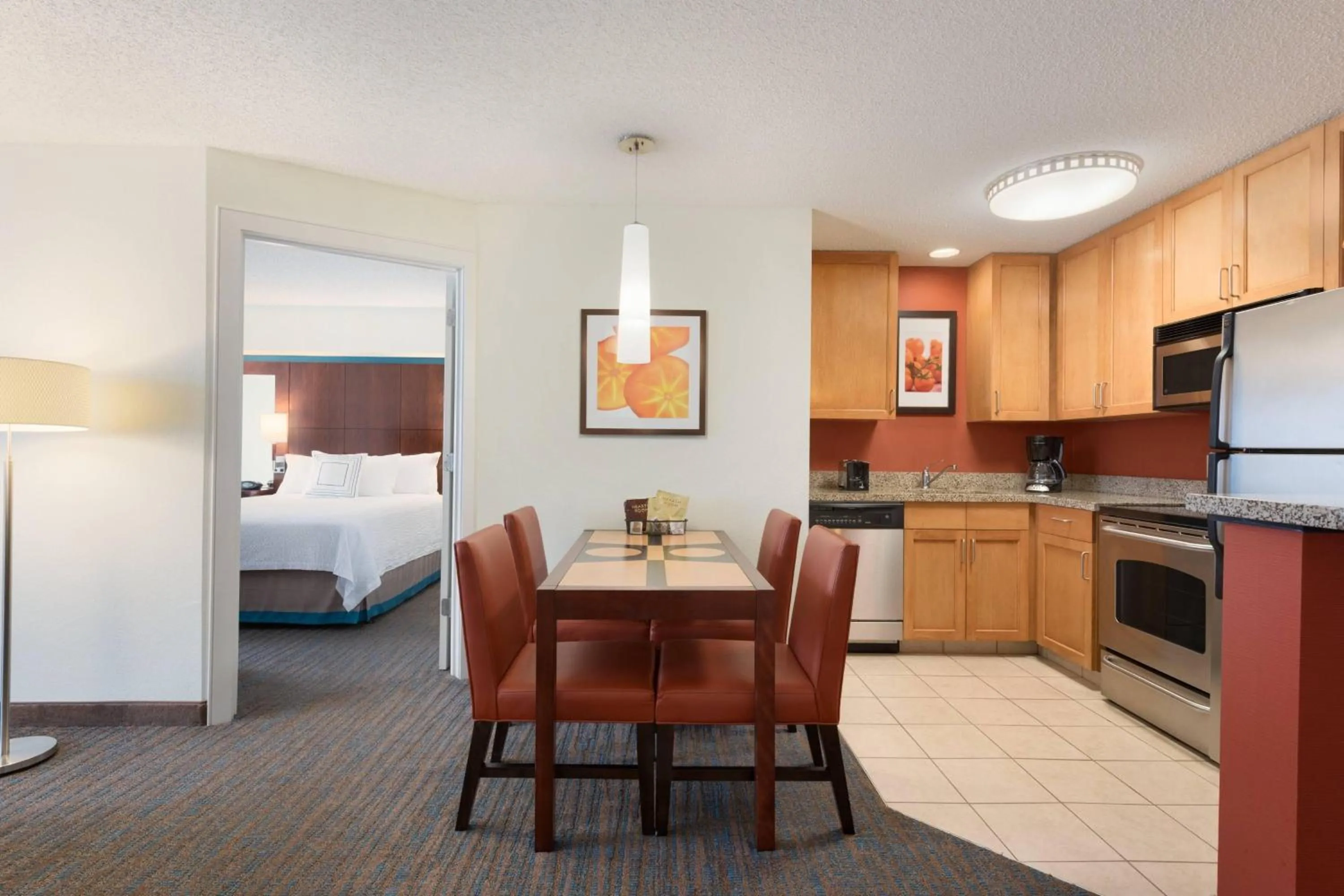 Bedroom, Bed in Residence Inn by Marriott Oklahoma City Downtown/Bricktown