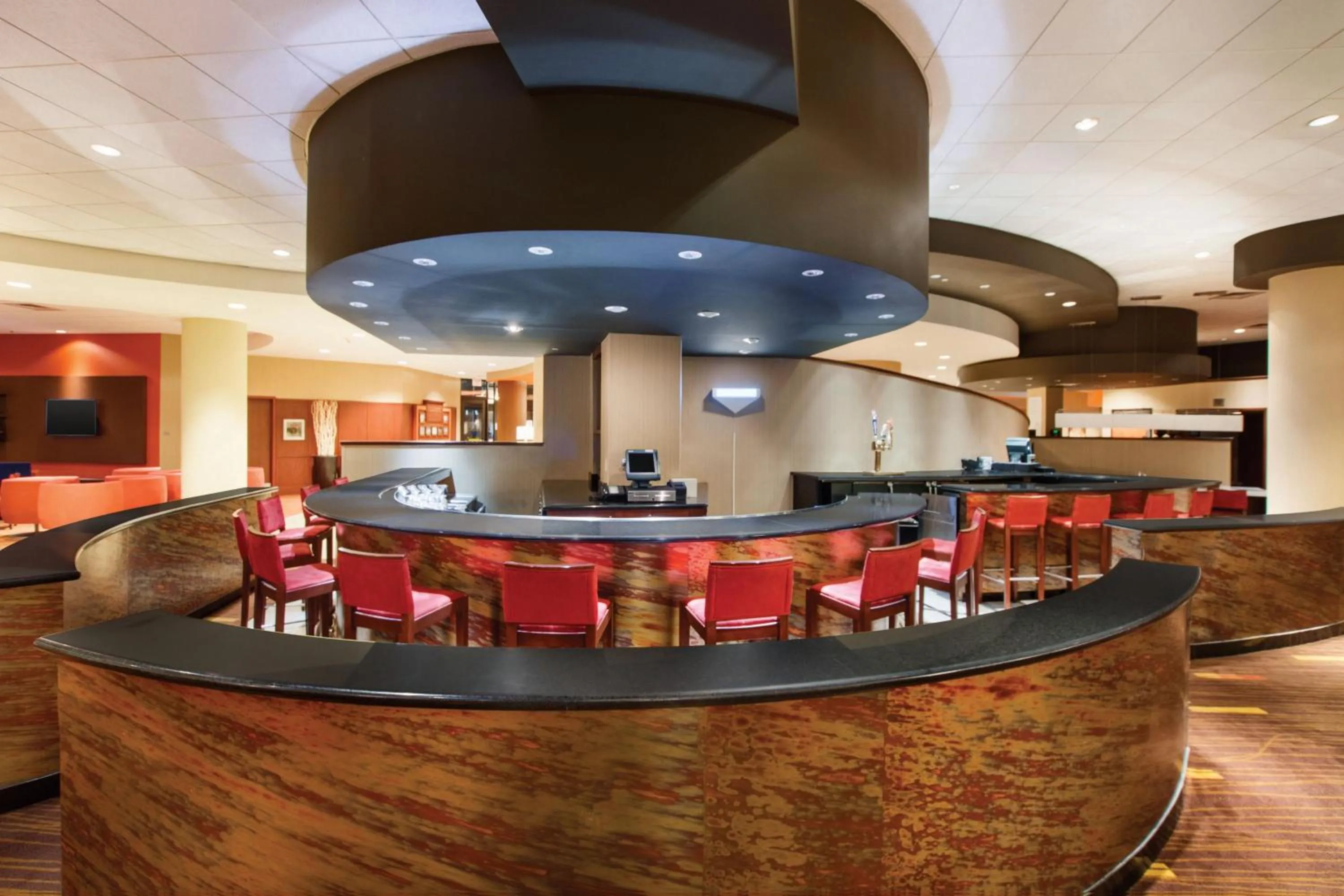 Lounge or bar in Courtyard by Marriott Oklahoma City Downtown