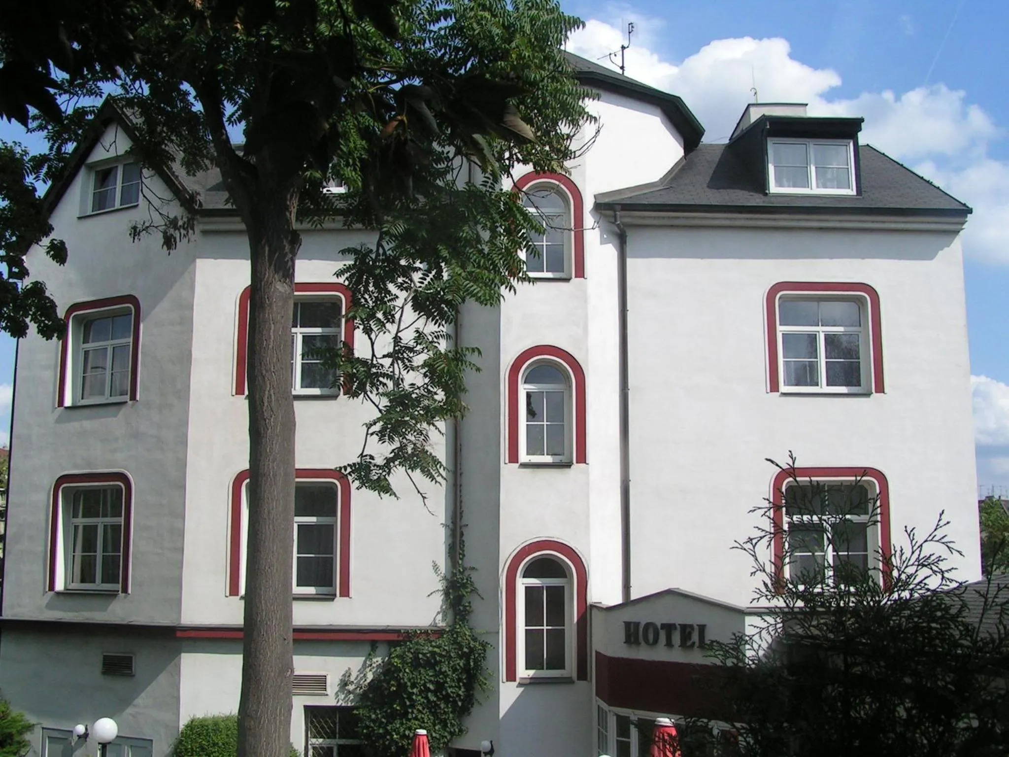 Facade/entrance in Hotel Jerabek