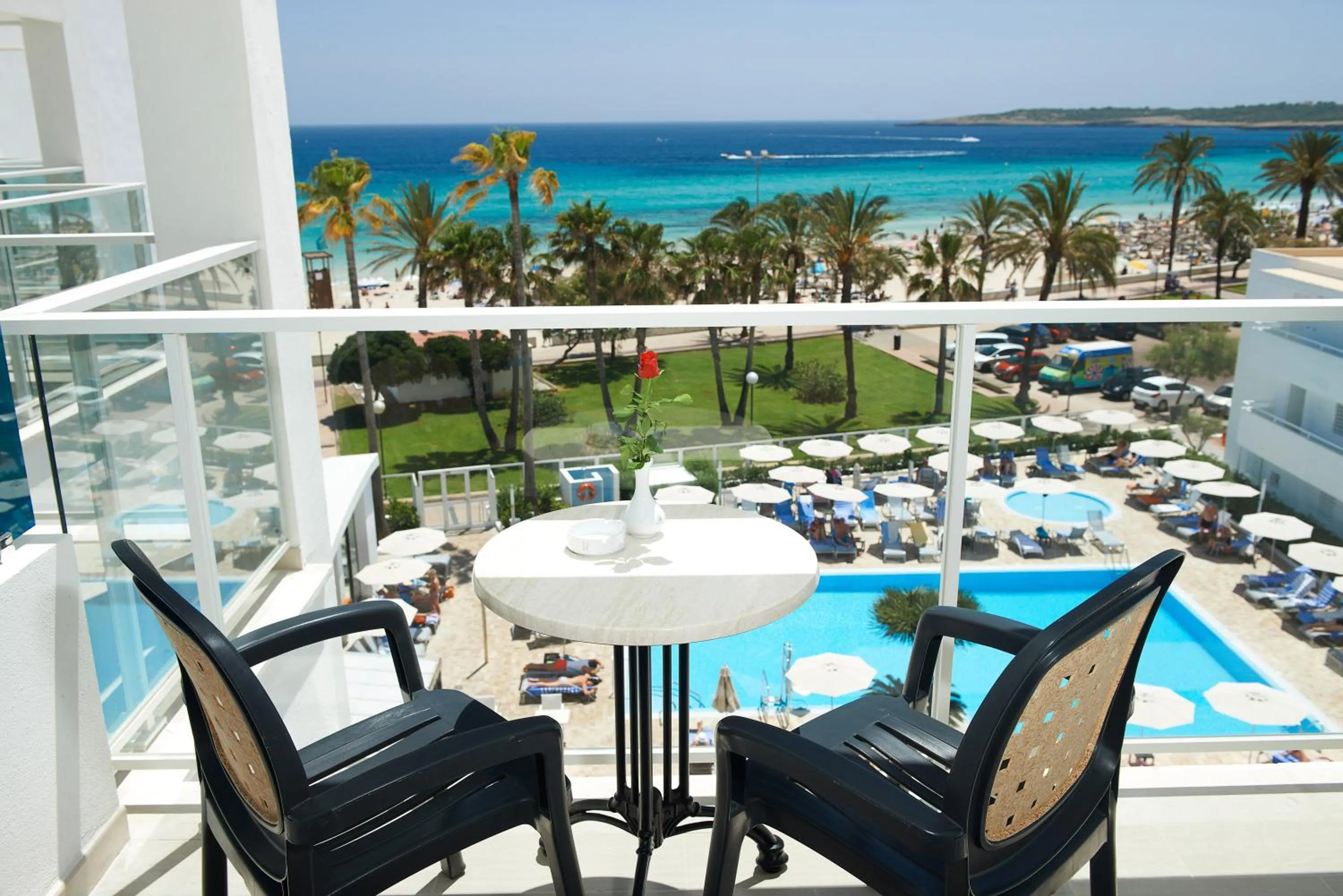 Balcony/Terrace in Hipotels Hipocampo - Adults Only