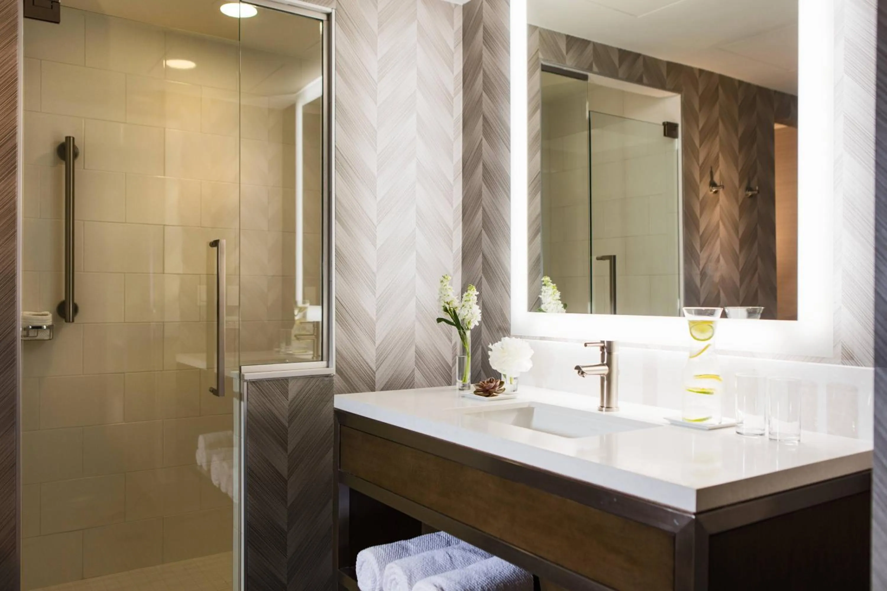 Bathroom in Renaissance Waterford Oklahoma City Hotel