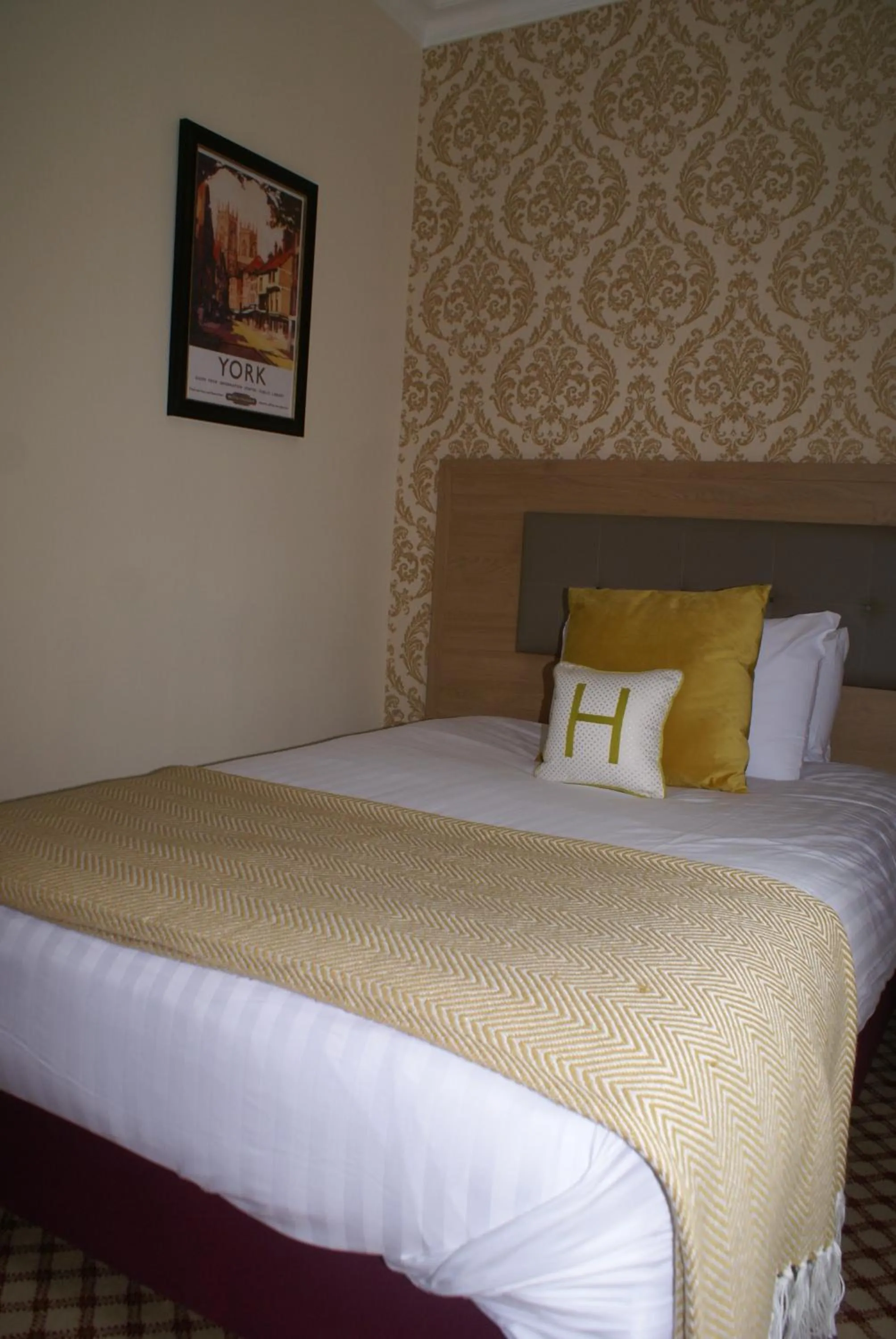 Bed in Haley's Hotel