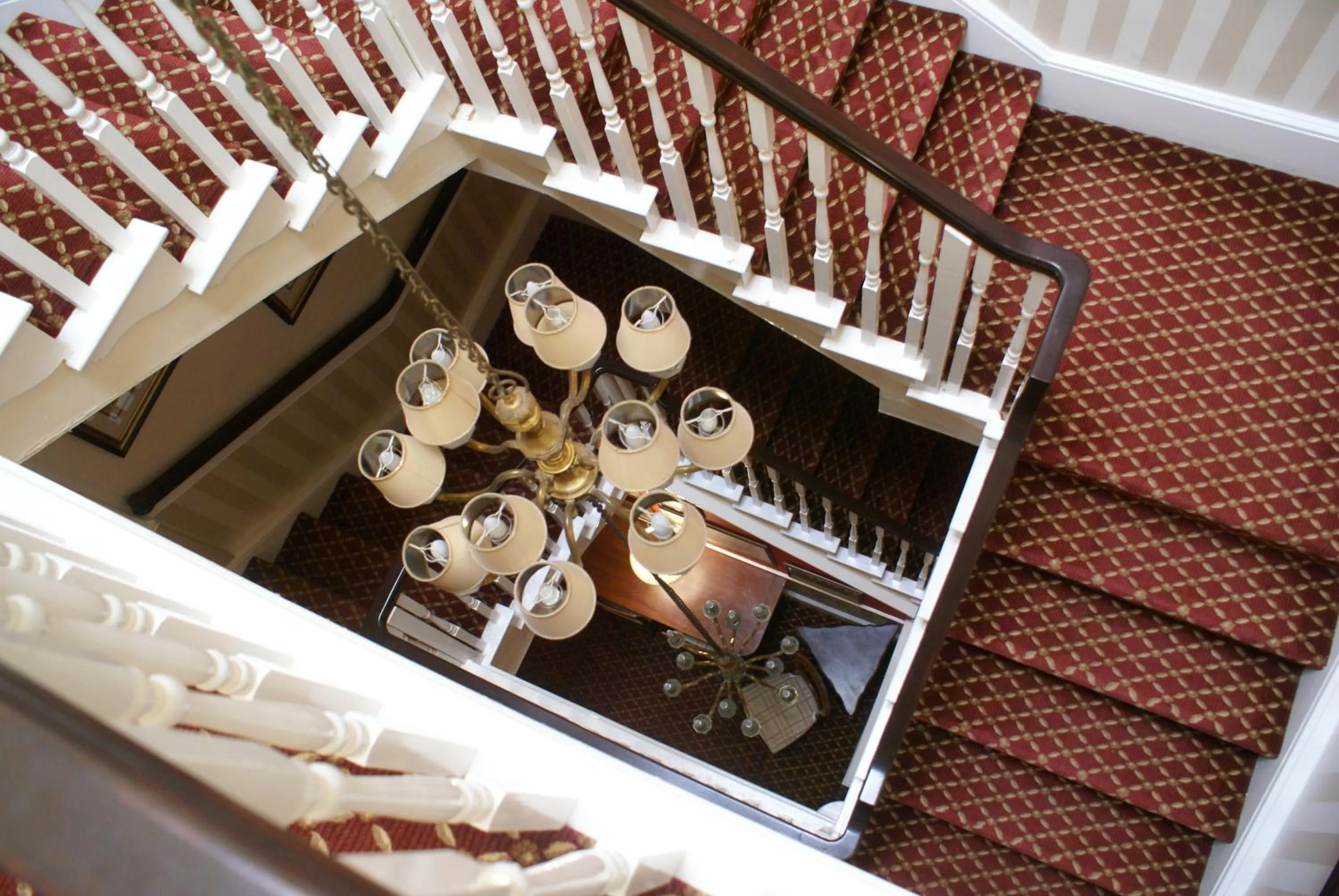 Lobby or reception in Haley's Hotel