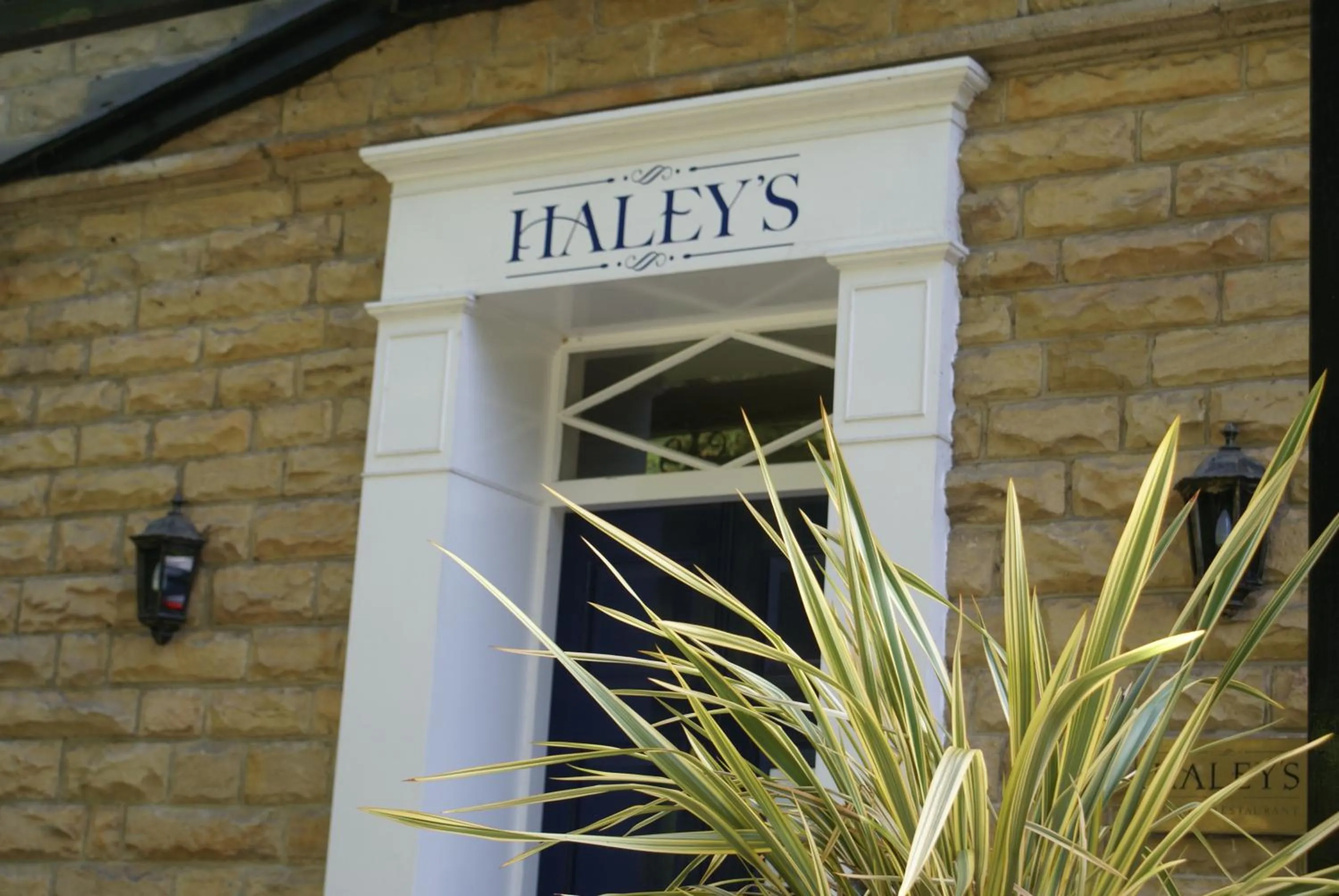 Facade/entrance in Haley's Hotel