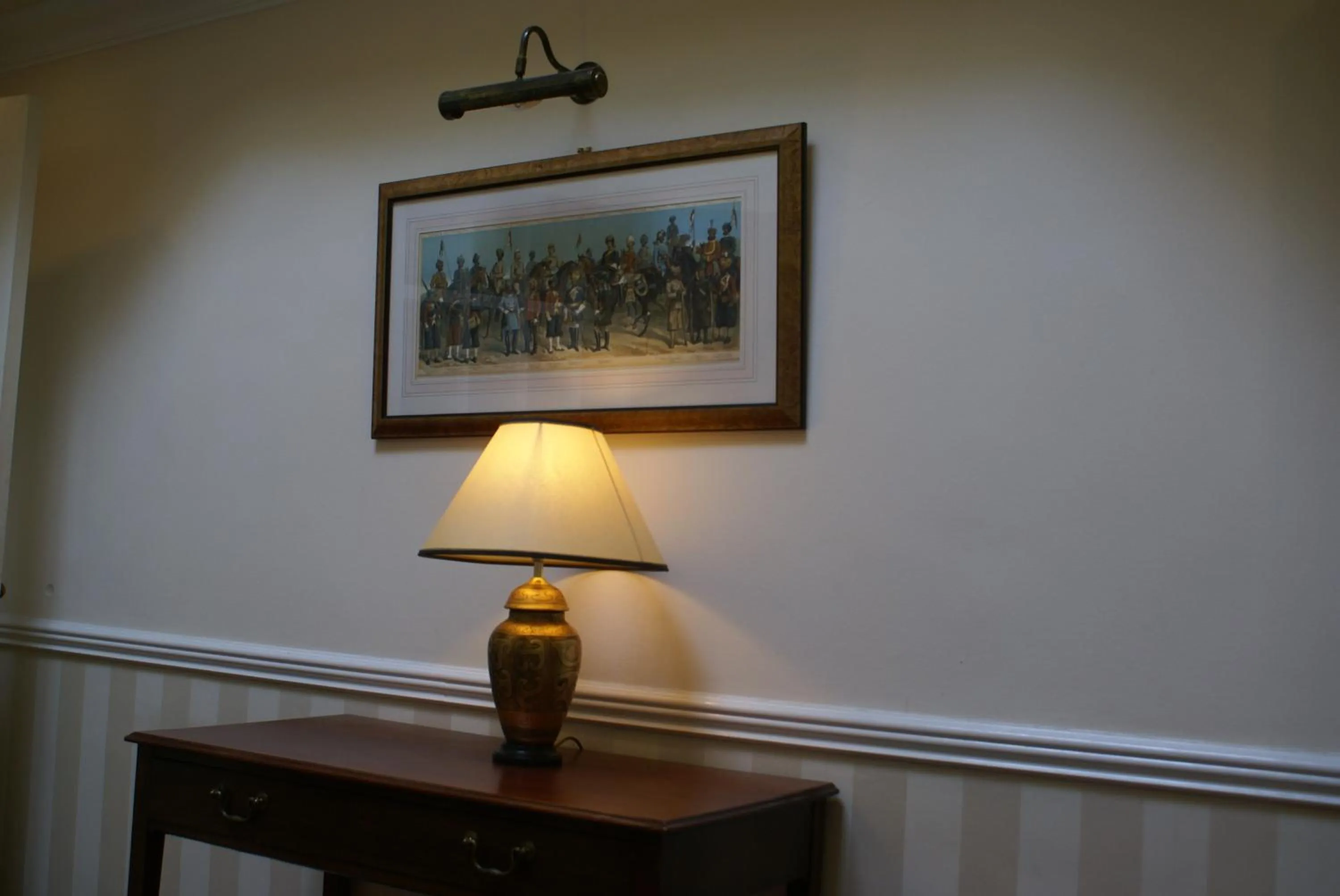 Lobby or reception in Haley's Hotel